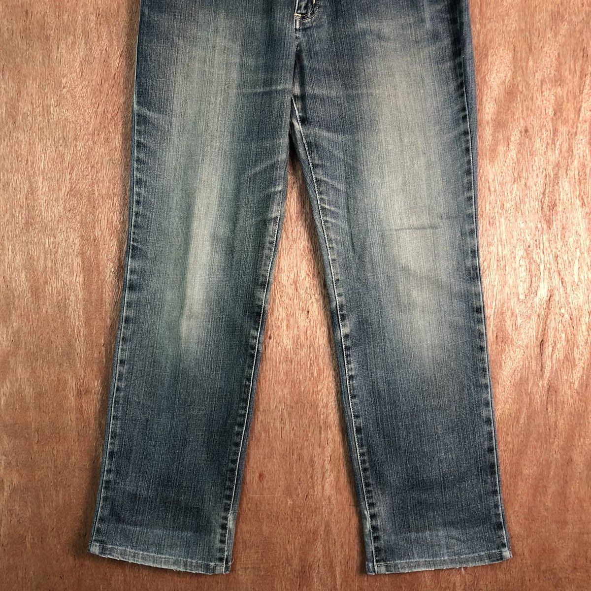 Edwin DLL Miss Edwin Vintage Blue Denim Jeans Pants #c268 Size US 32 / EU 48 - 3 Thumbnail
