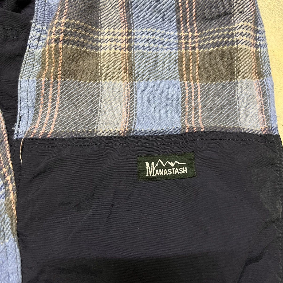 Manastash Manastash Outdoor Casual Pants Patchwork Style Size US 32 / EU 48 - 2 Thumbnail