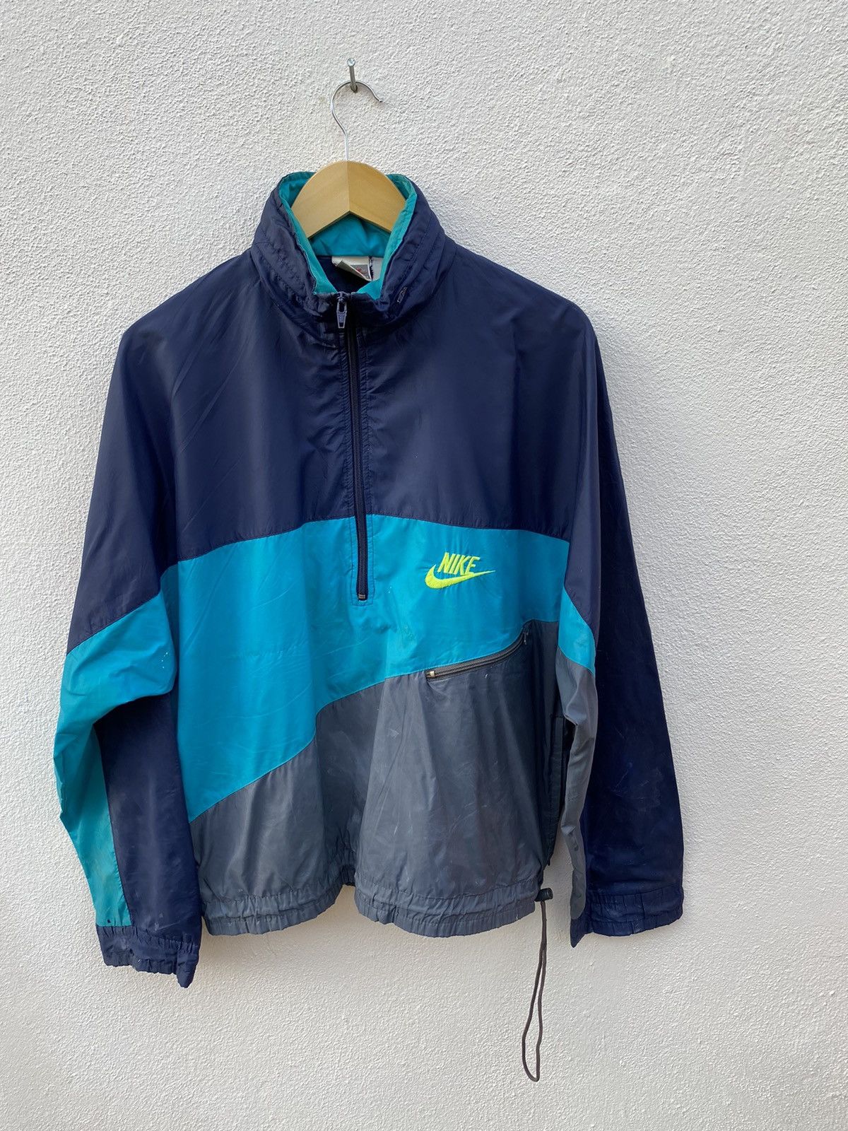 Nike × Vintage Vintage Nike Windbraker jacket Size US M / EU 48-50 / 2 - 1 Thumbnail