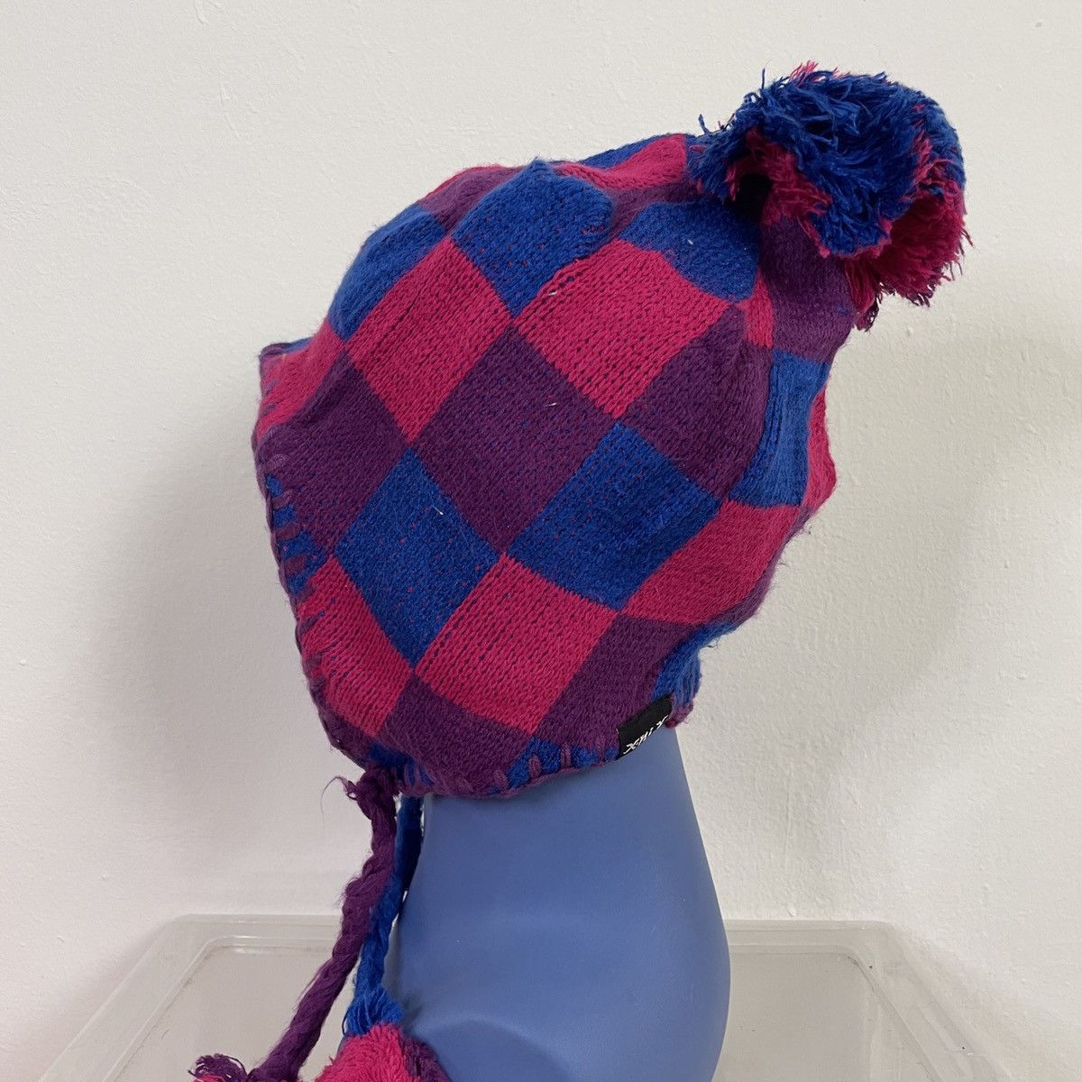 Japanese Brand Vintage X.nic Earflat Beanie Hat Size ONE SIZE - 3 Thumbnail