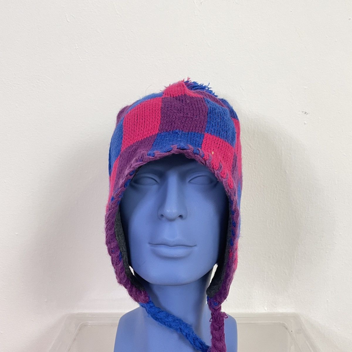 Japanese Brand Vintage X.nic Earflat Beanie Hat Size ONE SIZE - 2 Thumbnail
