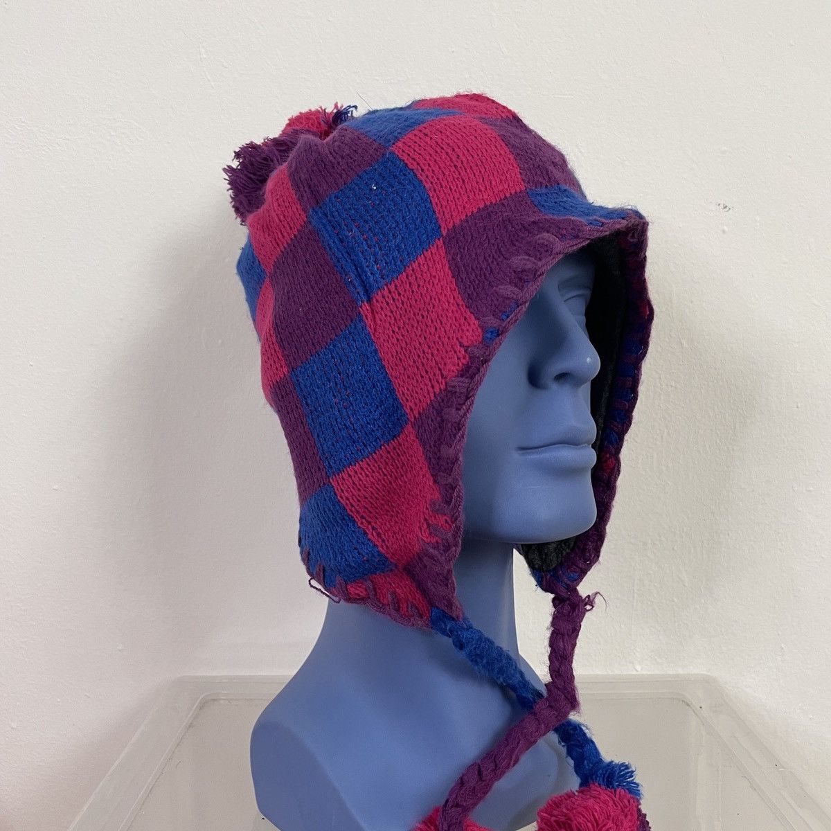 Japanese Brand Vintage X.nic Earflat Beanie Hat Size ONE SIZE - 1 Thumbnail