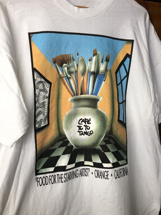 Vintage VINTAGE CAFE TU TU TANGO POP ART T SHIRT | Grailed