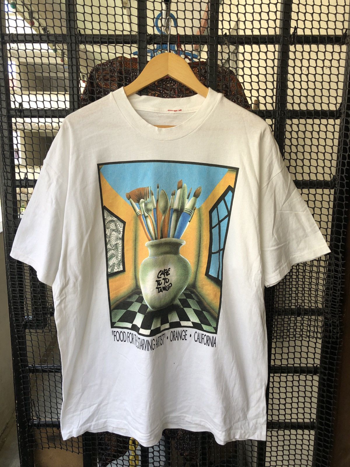 Vintage VINTAGE CAFE TU TU TANGO POP ART T SHIRT | Grailed