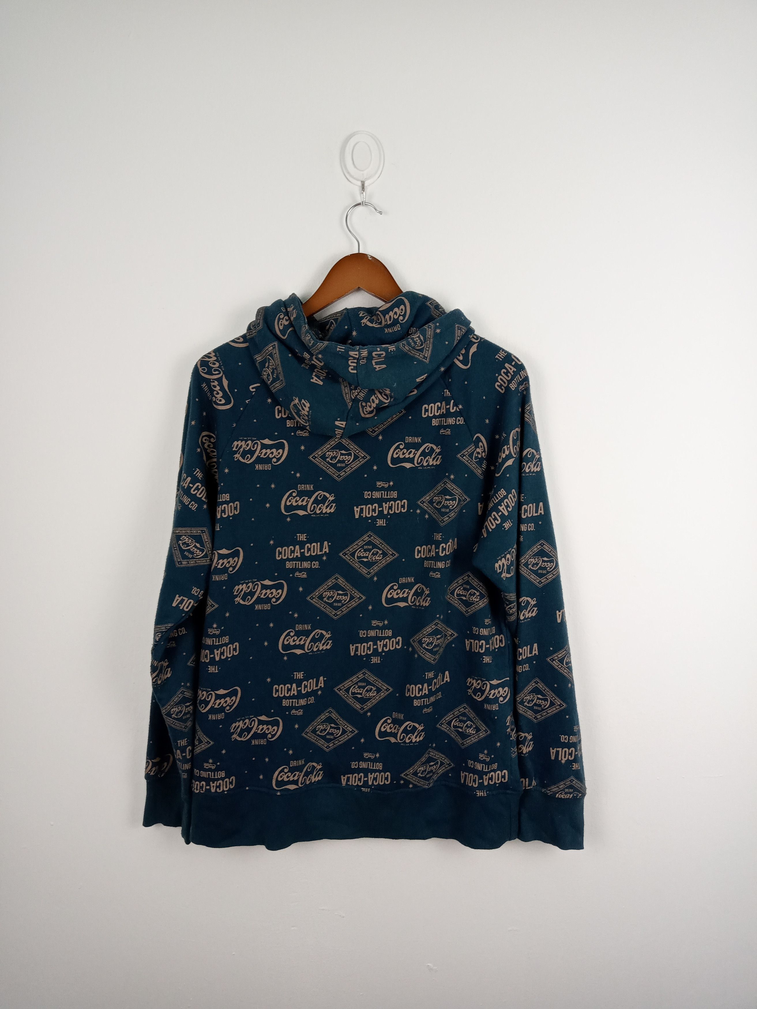 Coca Cola Grn Coca Cola Full Print Hooded Jacket Size US L / EU 52-54 / 3 - 2 Thumbnail