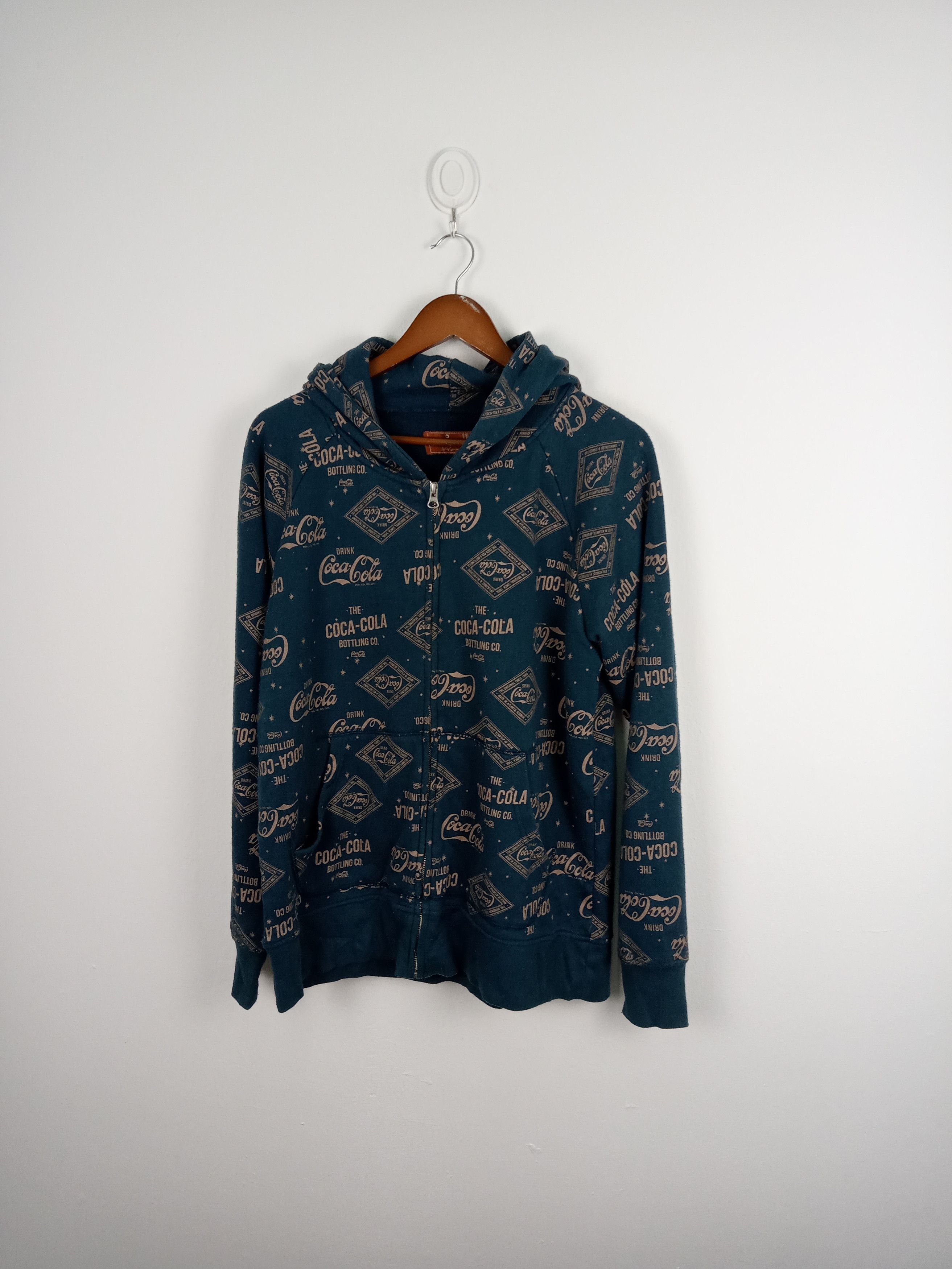 Coca Cola Grn Coca Cola Full Print Hooded Jacket Size US L / EU 52-54 / 3 - 1 Thumbnail
