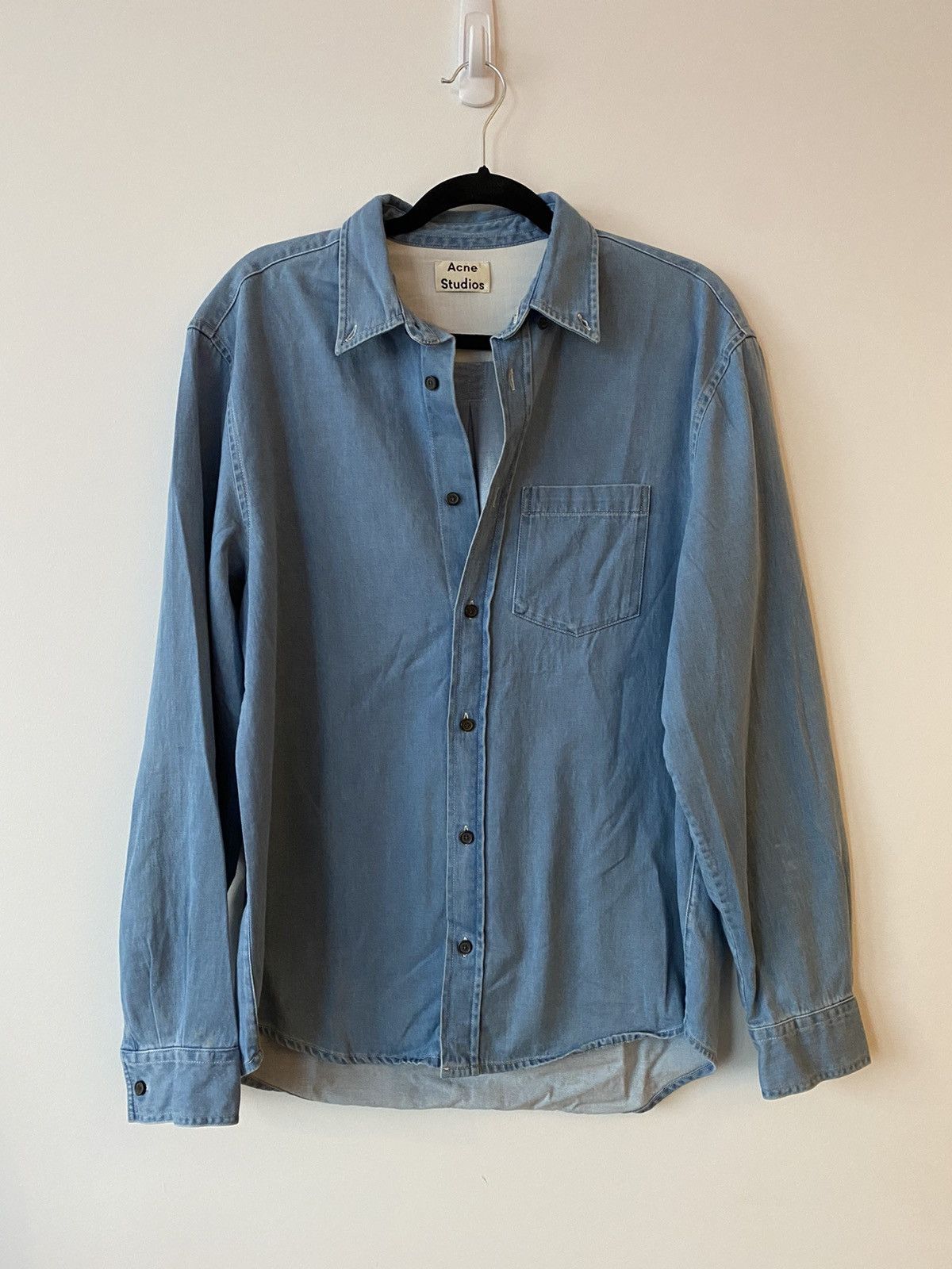 Acne Studios Blue Denim Shirt