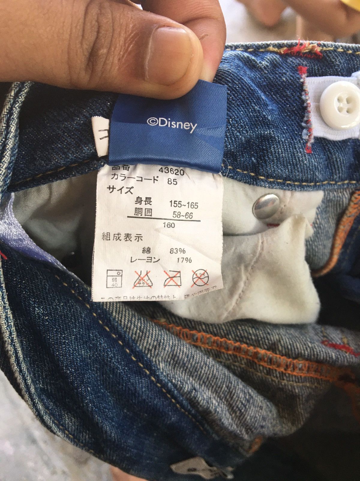 Cartoon Network × Disney × Mickey Mouse Disney Mickey Mouse Big Logo Denim Pants Size US 30 / EU 46 - 4 Thumbnail
