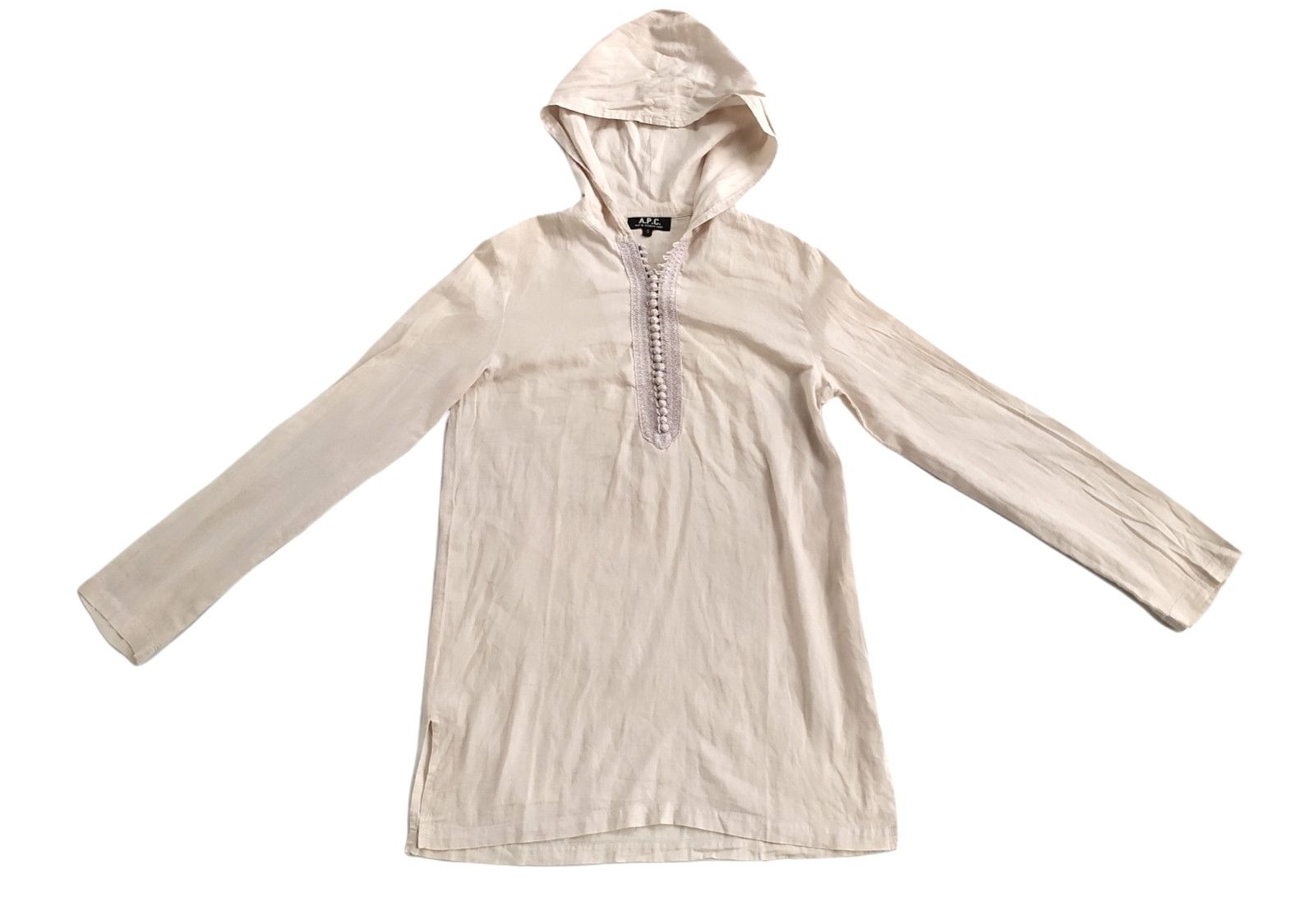 A.P.C. Vintage A.P.C shirt with hoodie size S Size US S / EU 44-46 / 1 - 3 Thumbnail