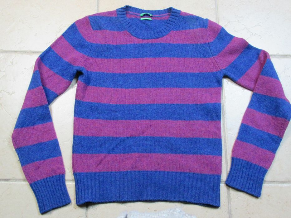 united colors of benetton striped sweater