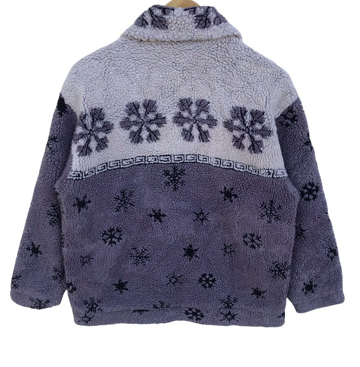 Woolrich Woolen Mills Vintage Woolrich Fleece Zipper Jacket Size US L / EU 52-54 / 3 - 2 Thumbnail
