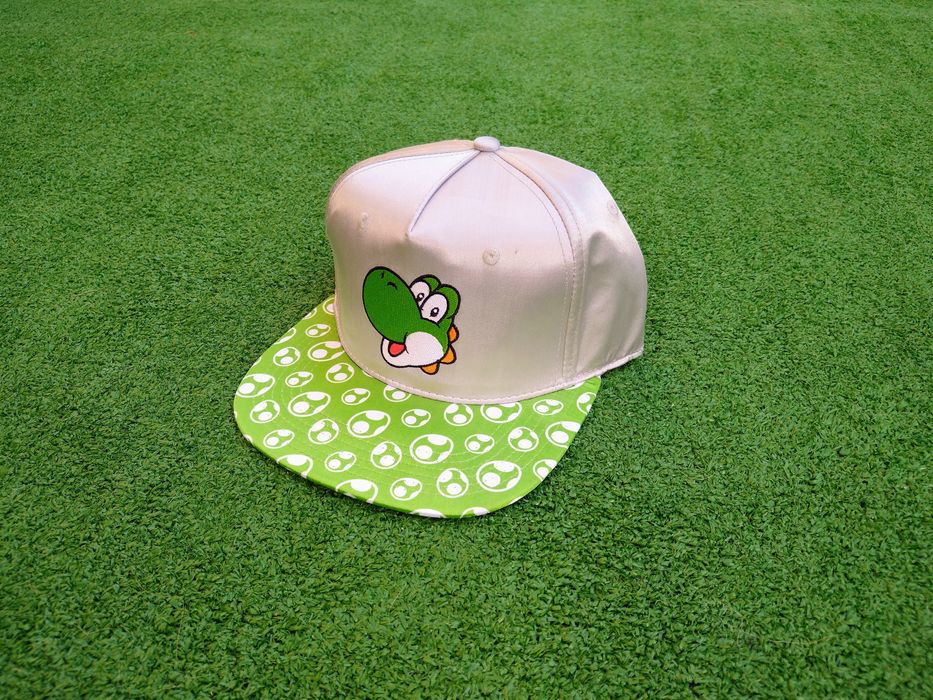 Streetwear Nintendo Super Mario Satin Yoshi Hat/Baseball CapEgg Gamer