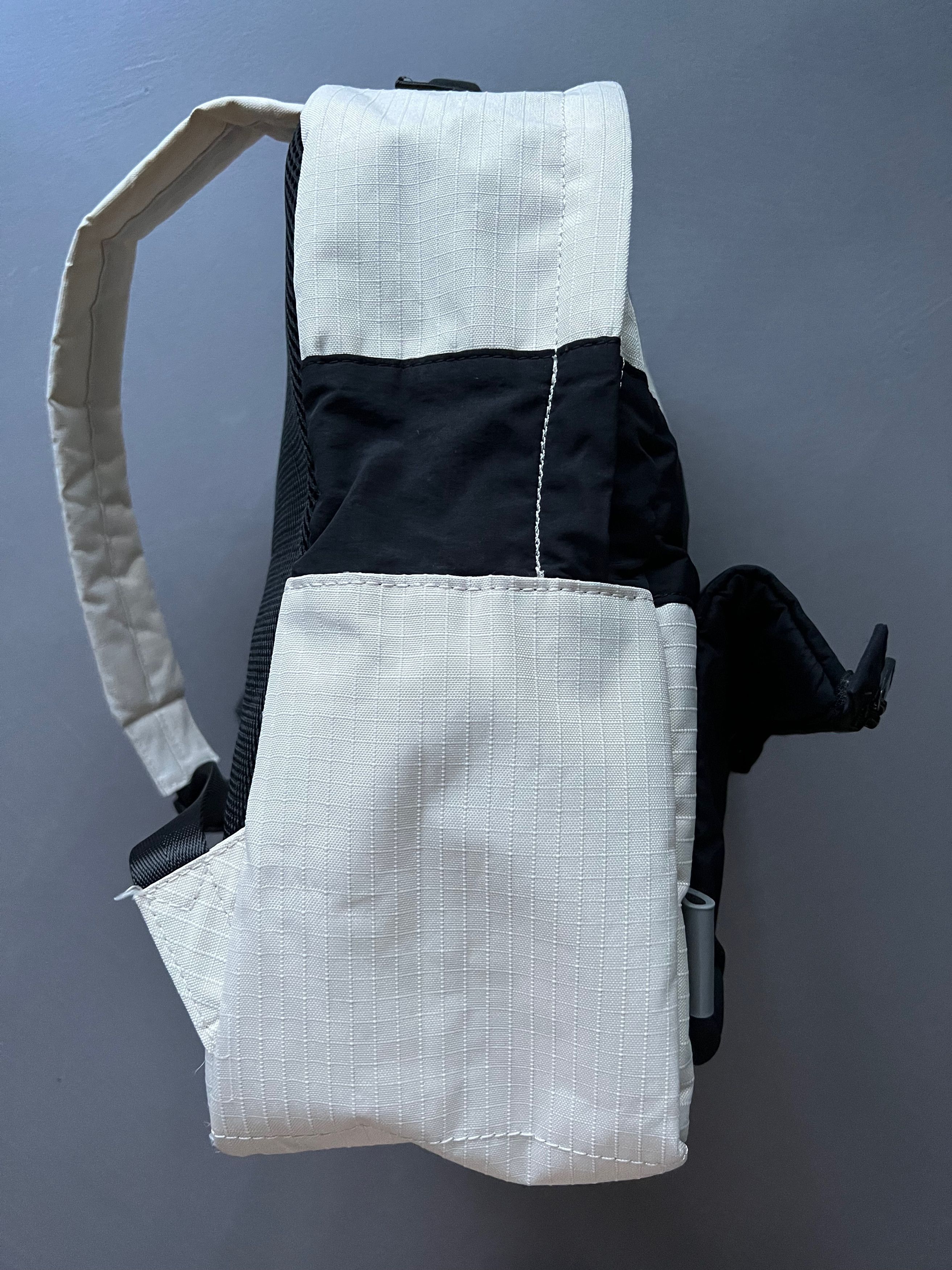 Folk Folk x C6 Panel Backpack, Black White Size ONE SIZE - 4 Thumbnail
