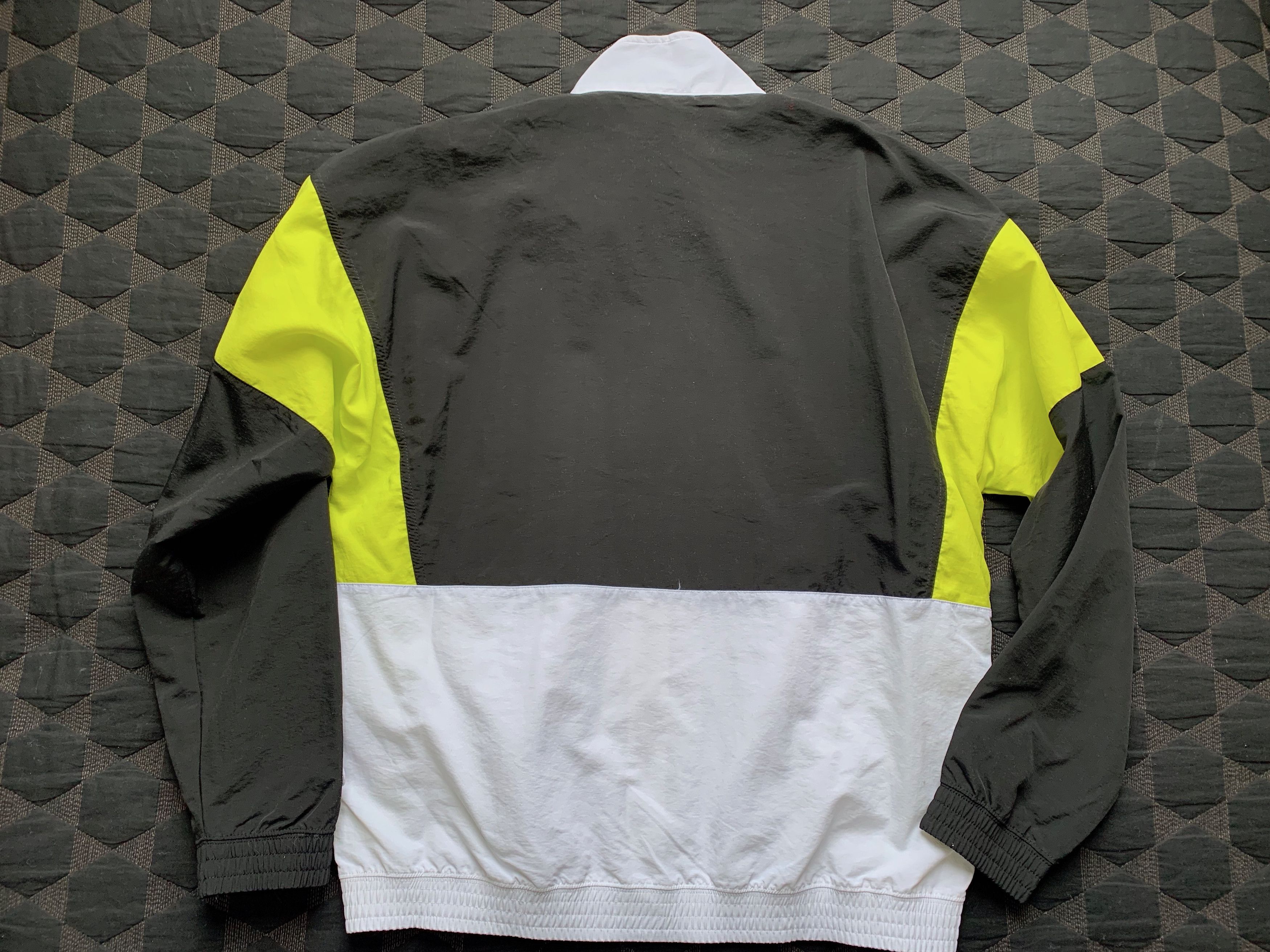 Champion Champion Track Jacket, Black Yellow White, Size M Size US M / EU 48-50 / 2 - 2 Thumbnail