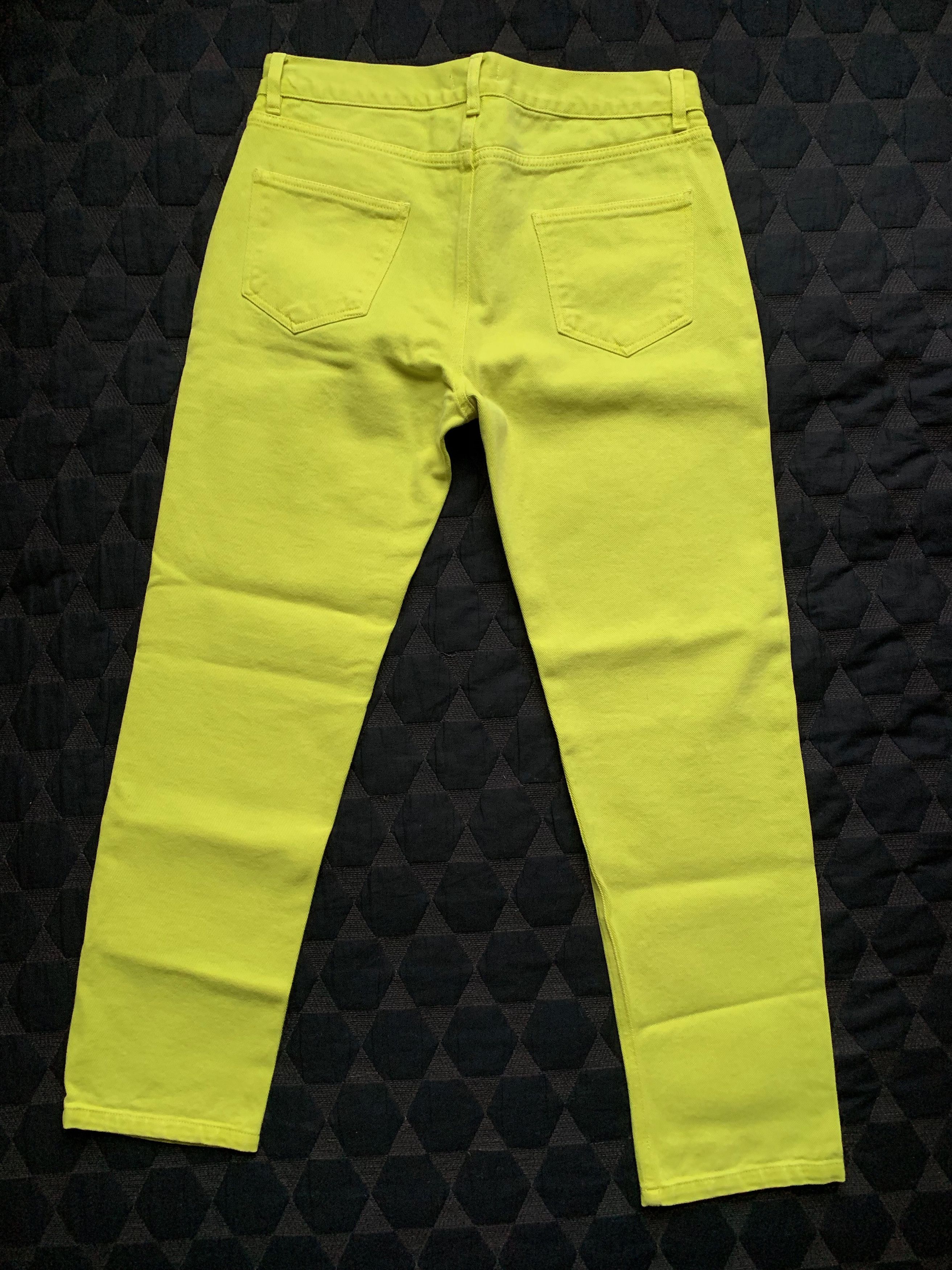 CMMN SWDN CMMN Sweden Neon Jeans, Size 30 Size US 30 / EU 46 - 2 Thumbnail