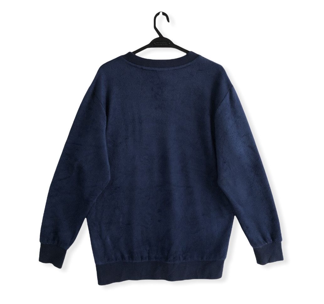 Adidas FW17 ADIDAS VELOUR CREW BIG STEALTH LOGO SWEATSHIRT Size US XL / EU 56 / 4 - 2 Thumbnail