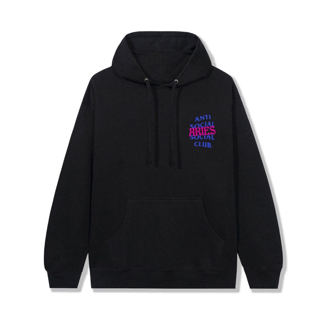 Anti Social Social Club DS Blue ASSC Pink Aries Black Hoodie KAWS FTP FOG CDG BAPE Size US S / EU 44-46 / 1 - 4 Thumbnail