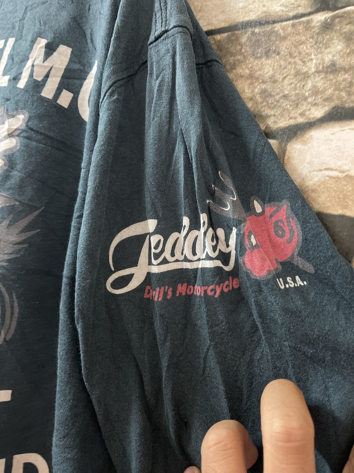 Japanese Brand TEDMAN TED COMPANY FLYING DEVIL M.C VERY RARE Size US S / EU 44-46 / 1 - 5 Thumbnail