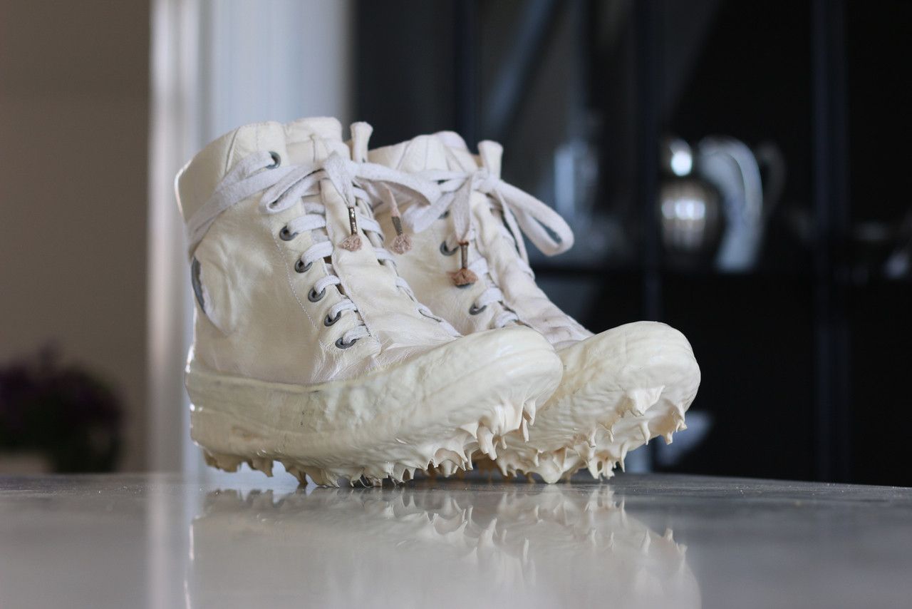 Carol Christian Poell Prosthetic Drips Sneakers Titanium | Grailed