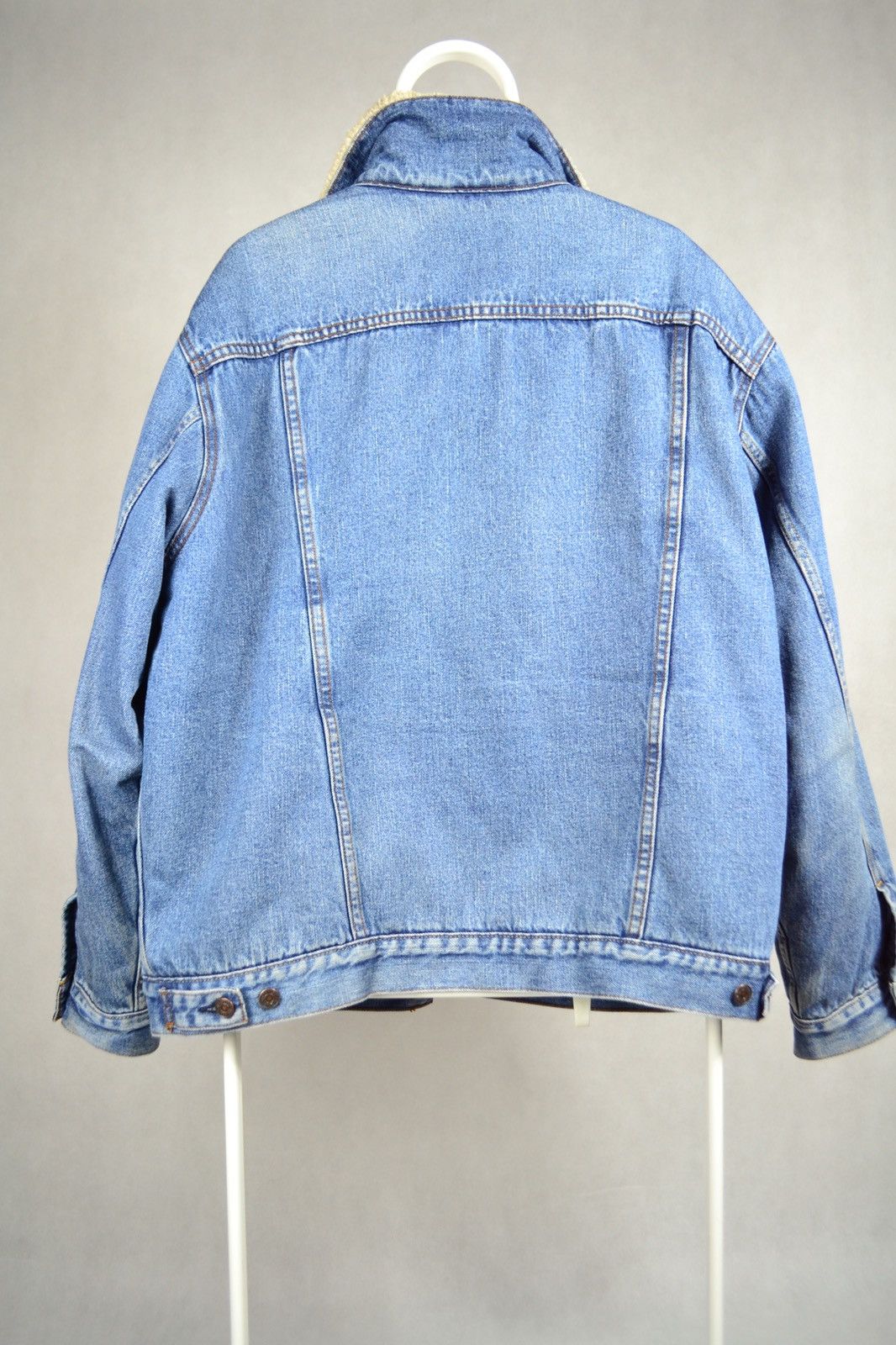 Levi's Vintage Levis denim jacket sherpa size Xl Size US XL / EU 56 / 4 - 3 Thumbnail