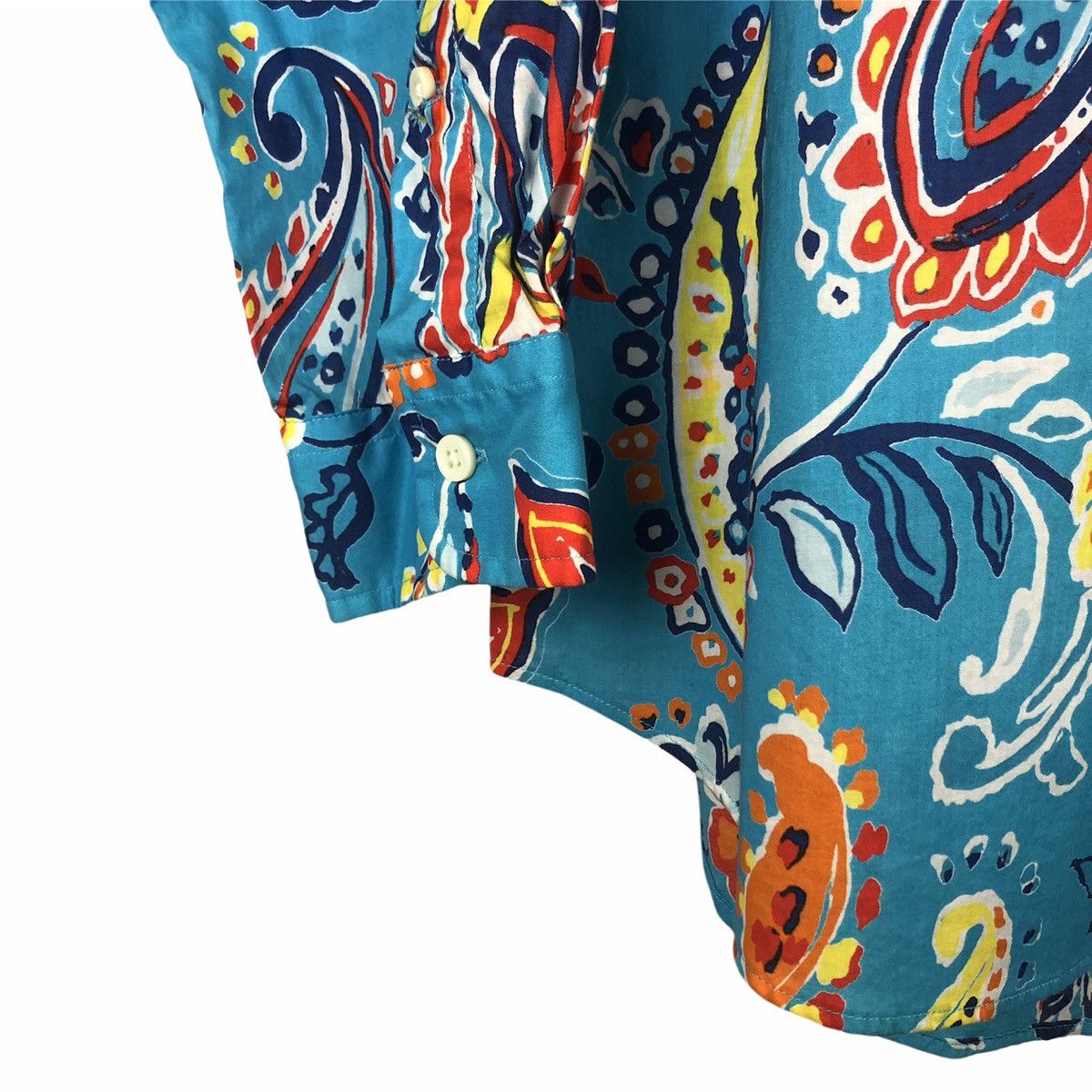 Polo Ralph Lauren Polo by Ralph Lauren Art Paisley Design Button Up Shirt Size US L / EU 52-54 / 3 - 6 Thumbnail