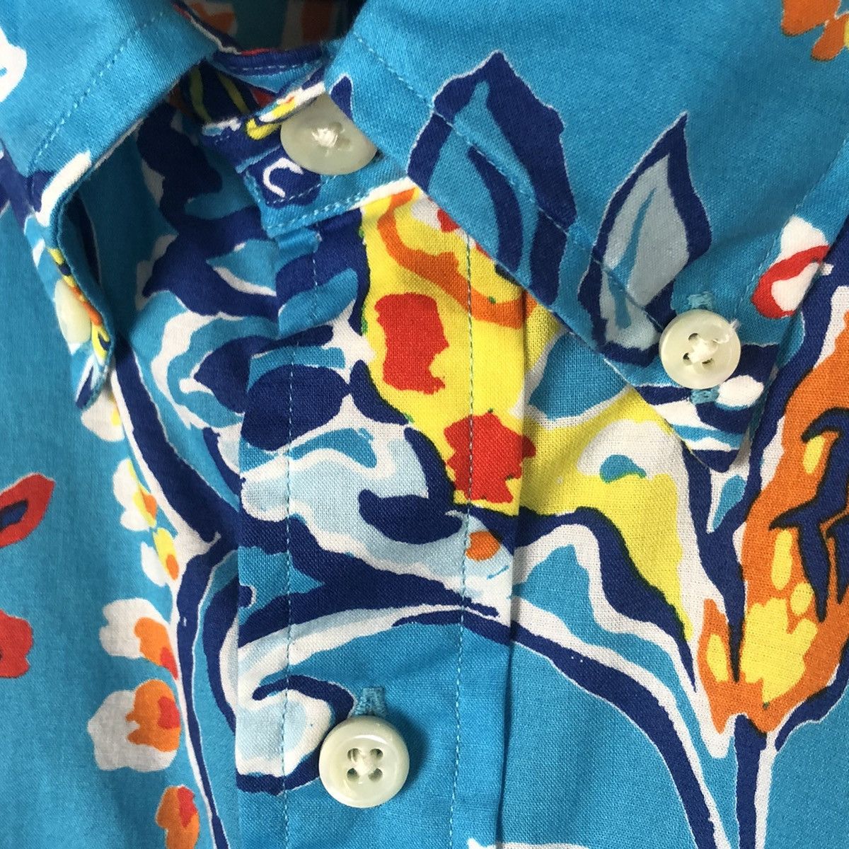 Polo Ralph Lauren Polo by Ralph Lauren Art Paisley Design Button Up Shirt Size US L / EU 52-54 / 3 - 9 Thumbnail