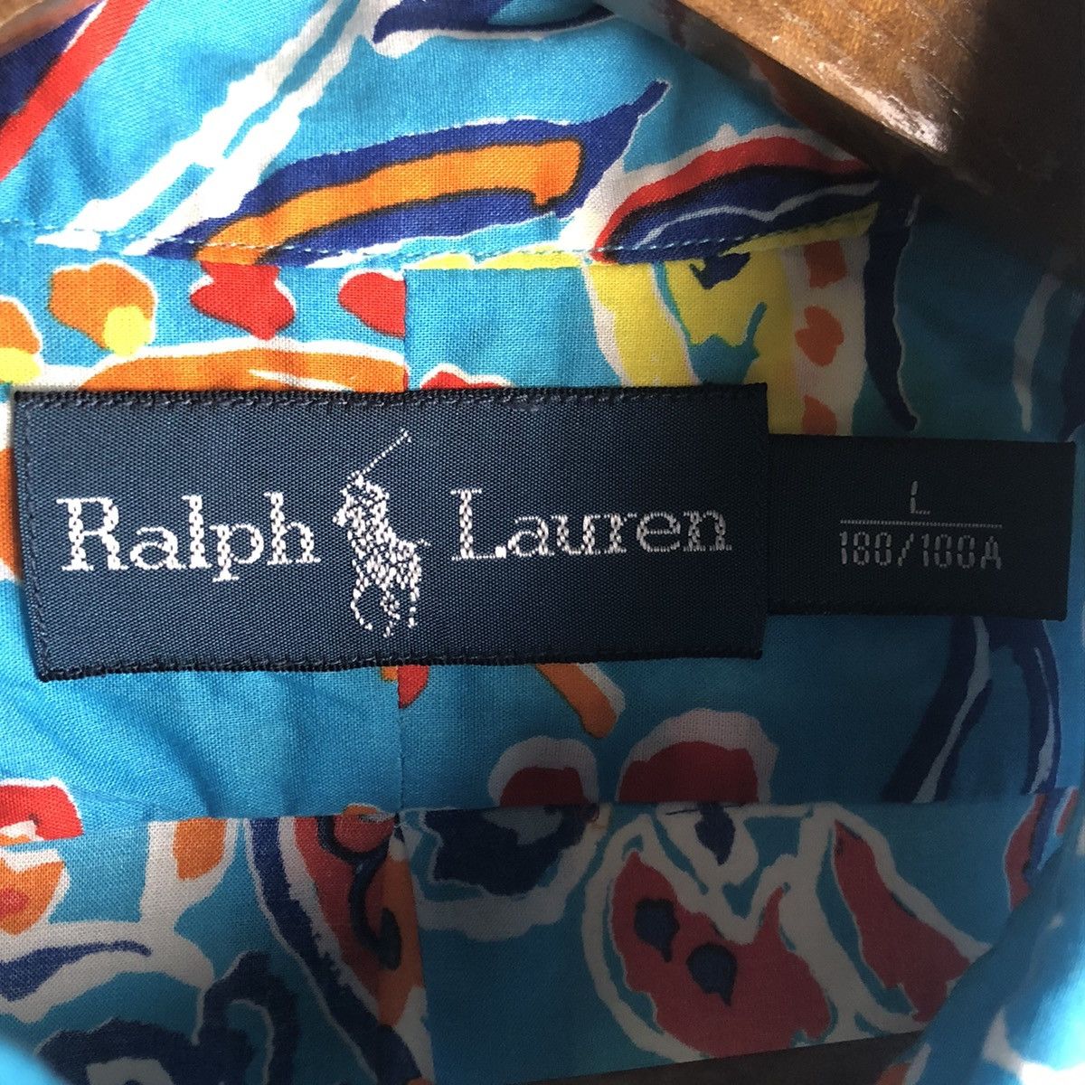 Polo Ralph Lauren Polo by Ralph Lauren Art Paisley Design Button Up Shirt Size US L / EU 52-54 / 3 - 10 Thumbnail