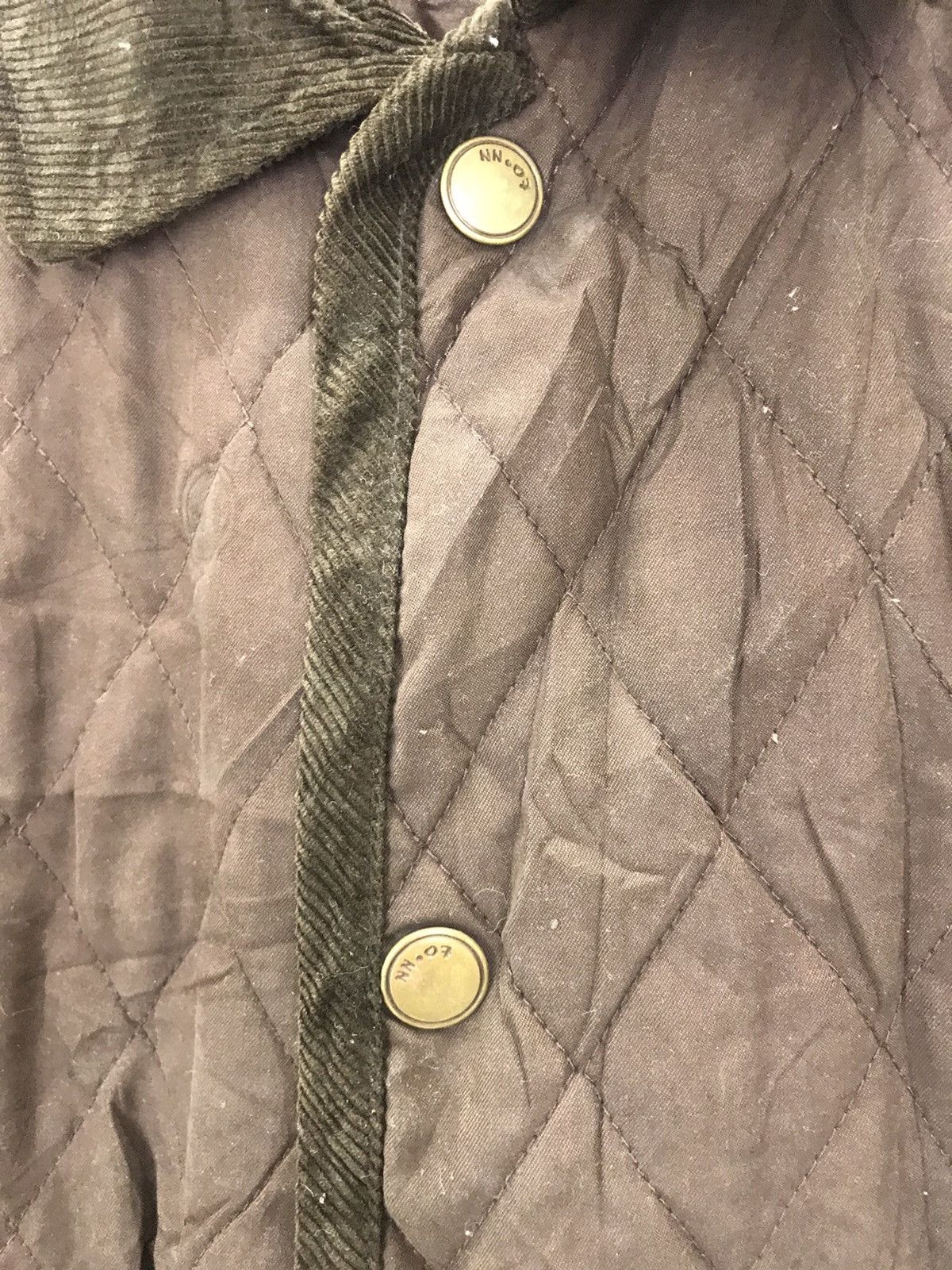 Designer × Japanese Brand × NN07 Nn 07 quilted hybrid patchwork style corduroy fur workwear Size US XL / EU 56 / 4 - 6 Thumbnail