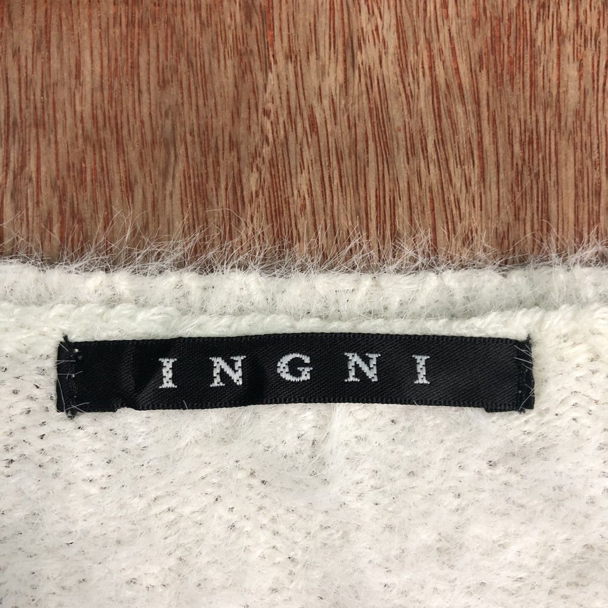 Homespun Knitwear × Japanese Brand JAPAN INGNI MULTICOLOR STRIPE MOHAIR SHAG SHAGGY KNITWEAR Size US M / EU 48-50 / 2 - 9 Thumbnail