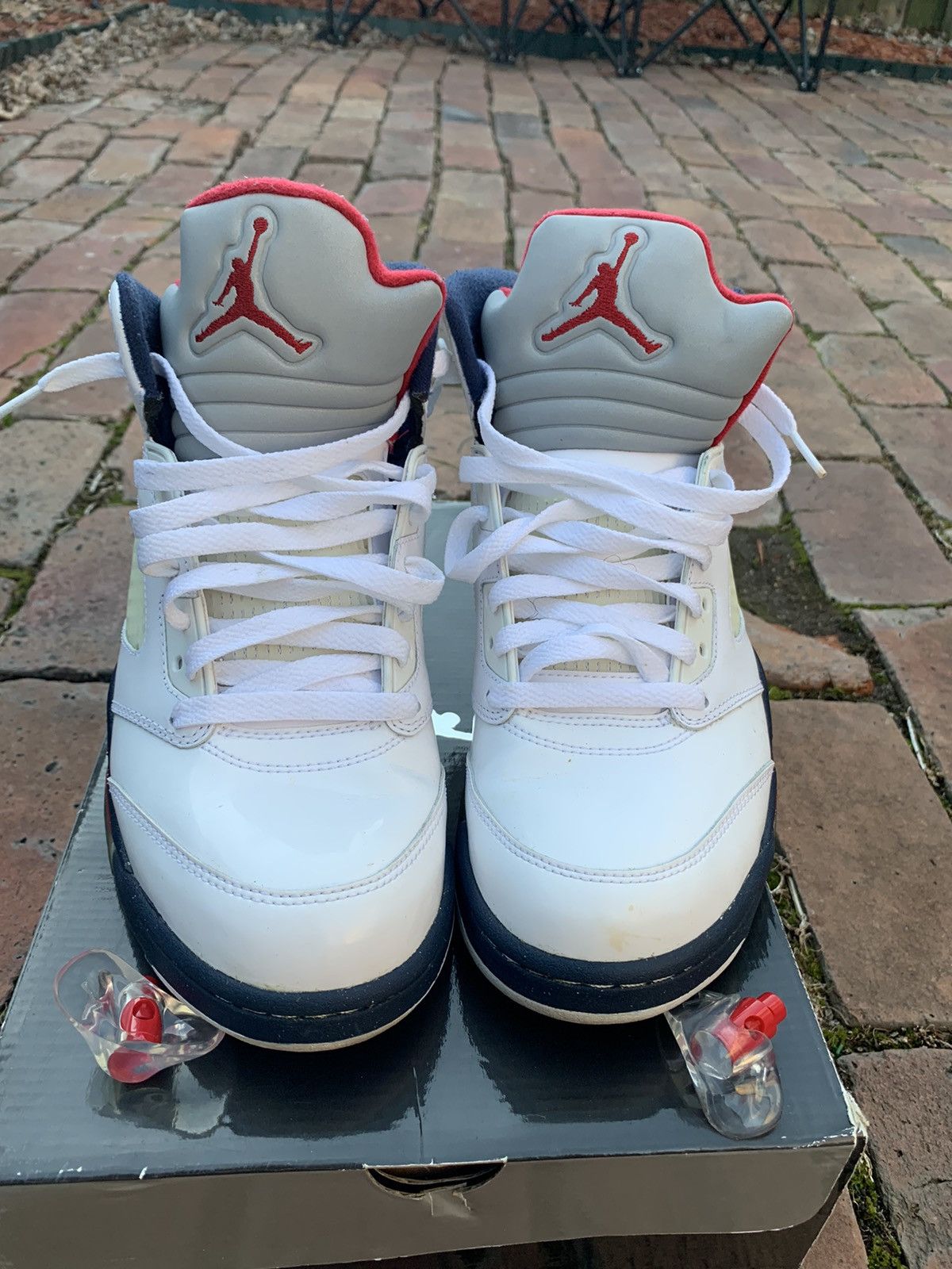 Jordan Brand Air Jordan 5 Retro Olympic 2011 Size US 8.5 / EU 41-42 - 7 Thumbnail