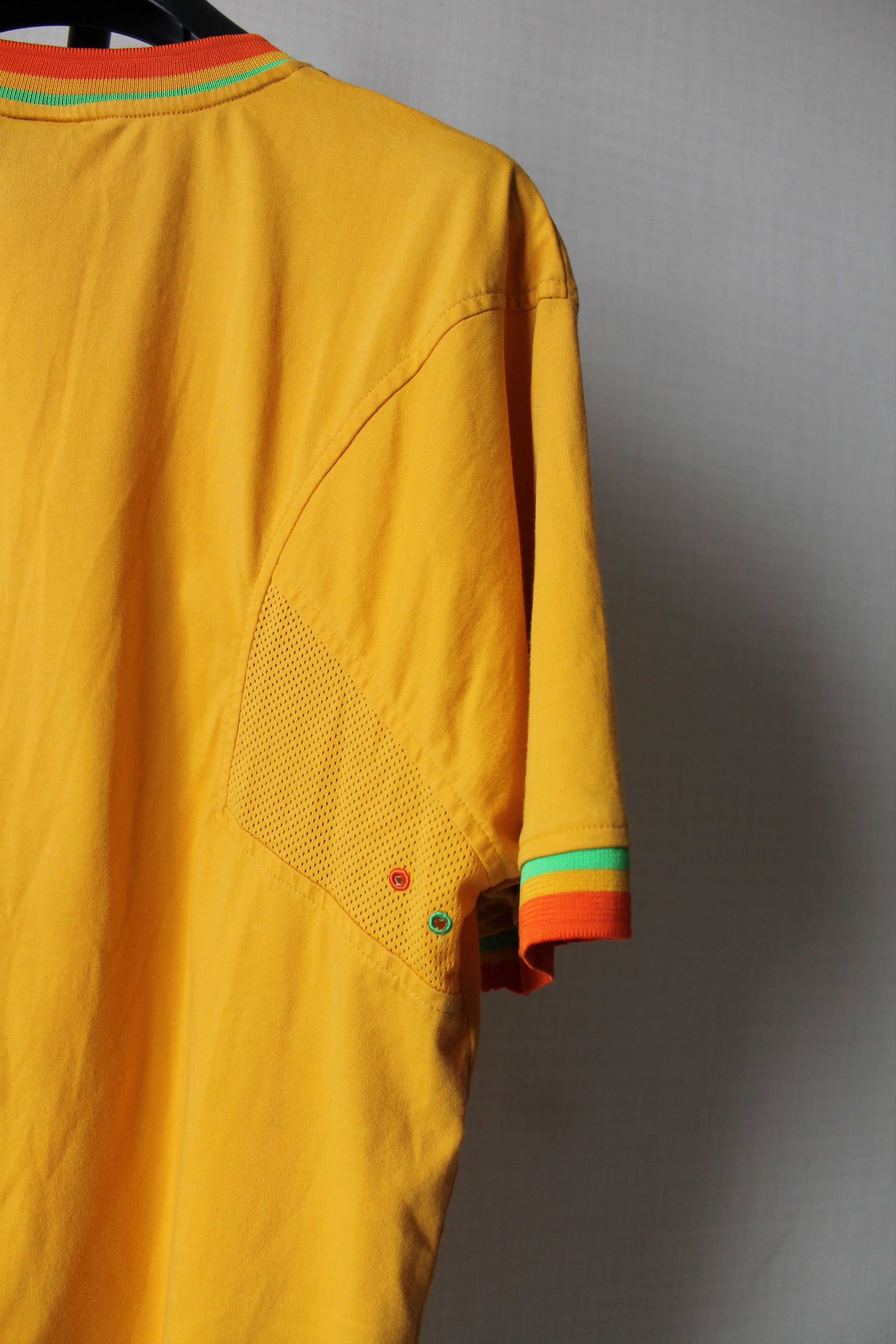 Nike NIKE Final Yellow Vintage t shirt Cotton Size US XXL / EU 58 / 5 - 5 Thumbnail