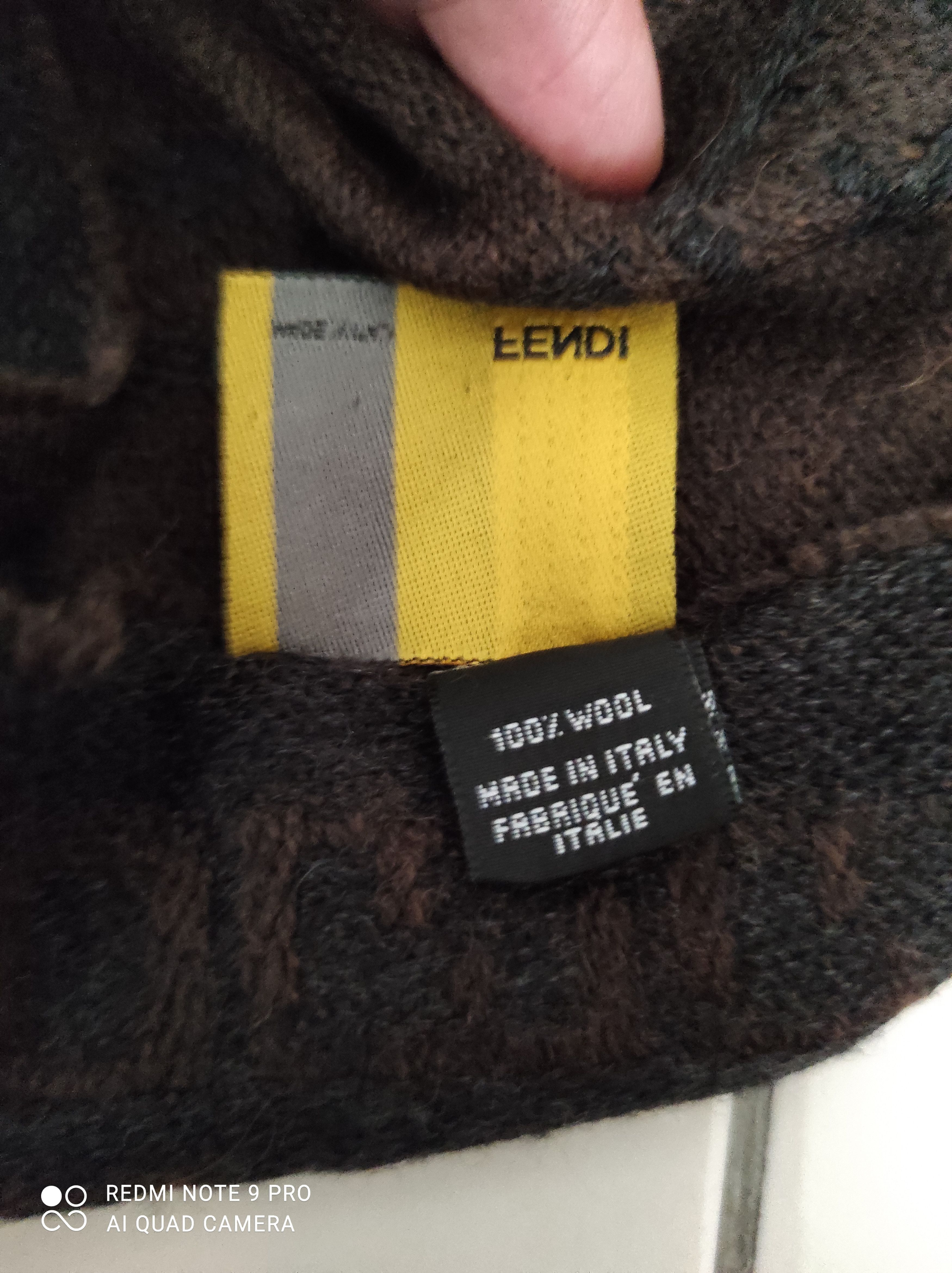 Fendi Vintage Fendi Monogram Wool Muffler Size ONE SIZE - 7 Thumbnail