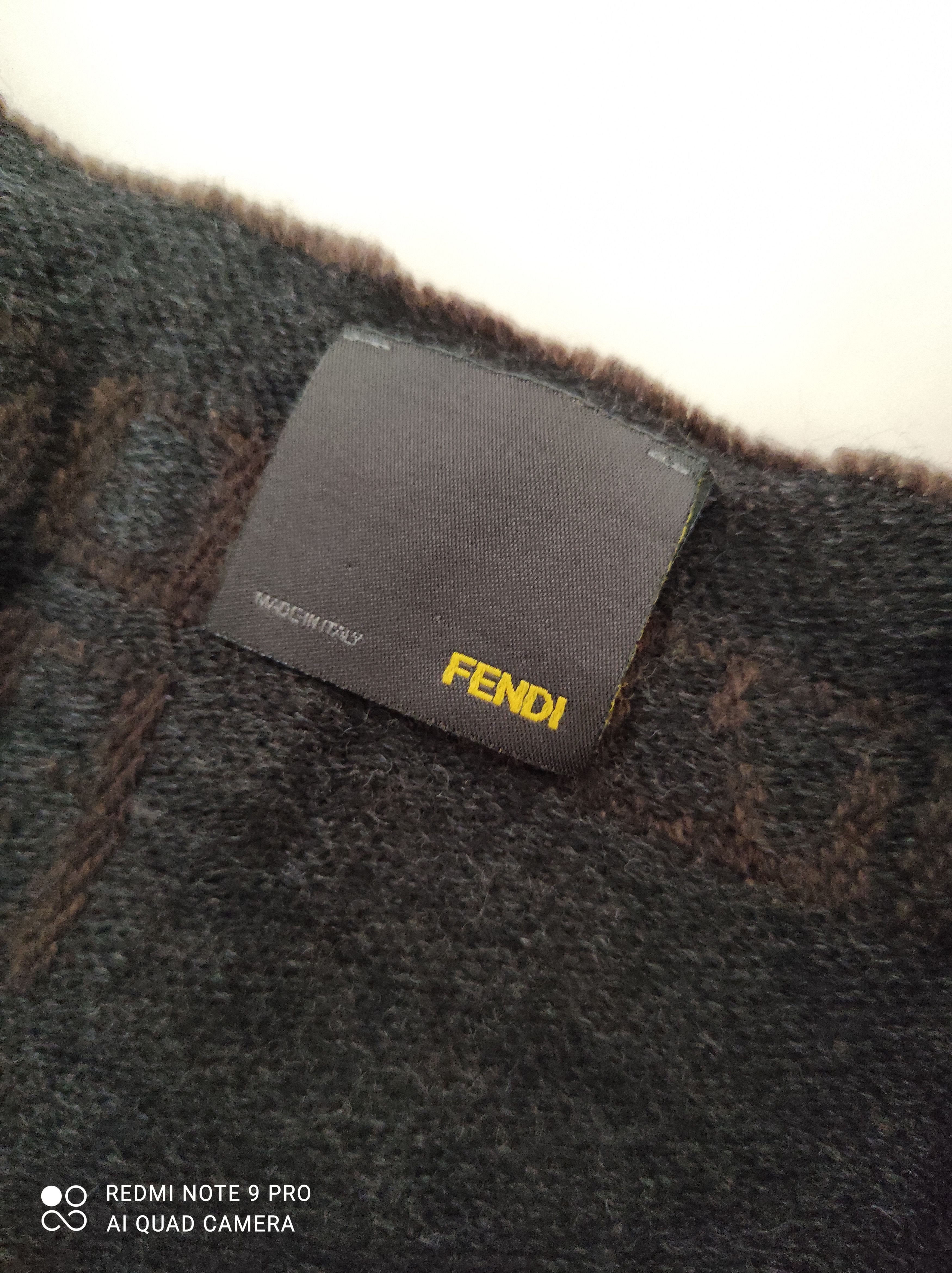 Fendi Vintage Fendi Monogram Wool Muffler Size ONE SIZE - 5 Thumbnail