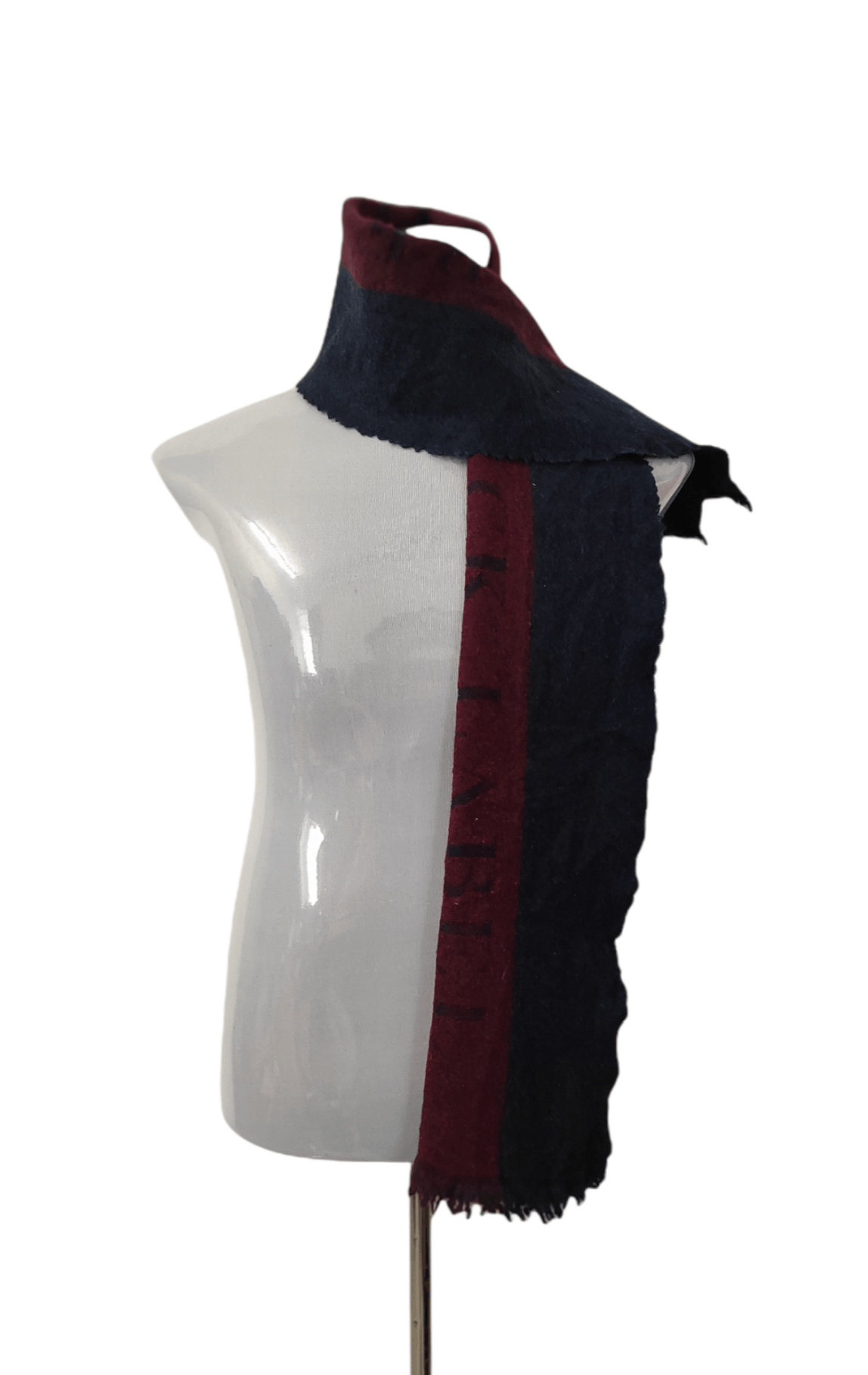 Vintage Vintage Burberry Black Label Wool Muffler Size ONE SIZE - 3 Thumbnail