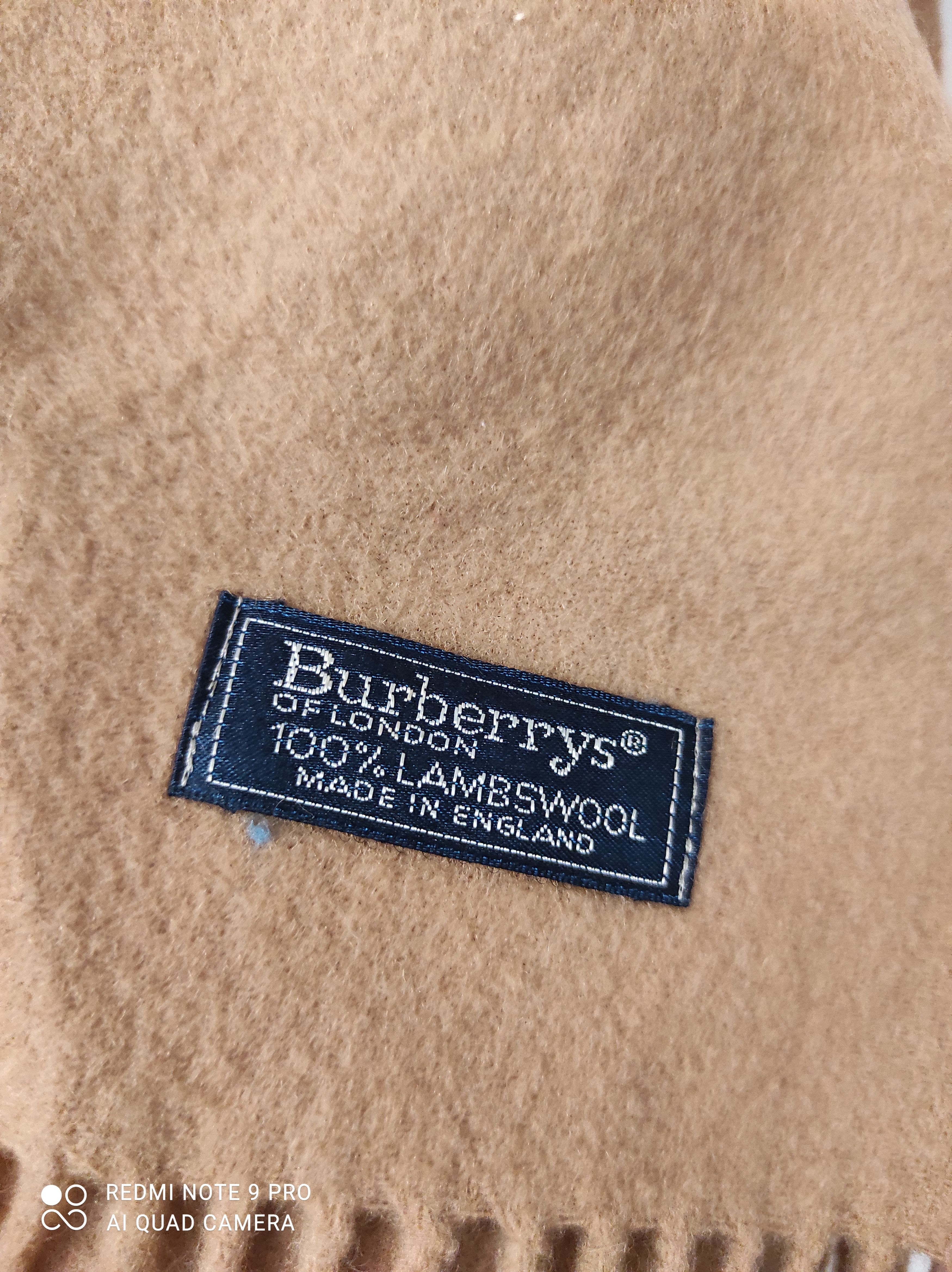 Vintage Vintage Burberry Scarf Muffler Size ONE SIZE - 6 Thumbnail