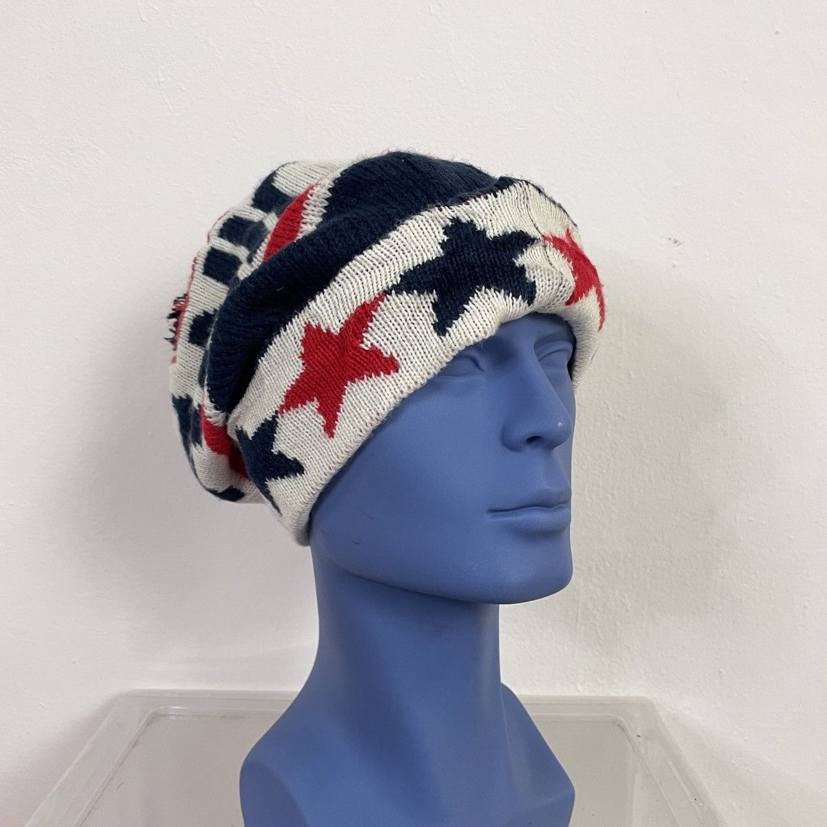 image of Winter Session Vintage Panic Blue Banie Hat, Men's