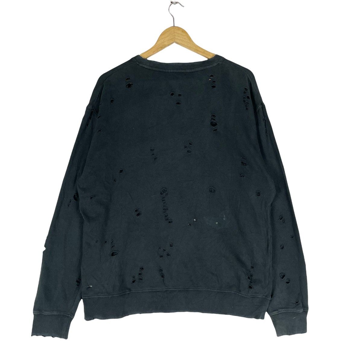 Japanese Brand 🌟LUCY Shot Gun Holes Sweatshirt Crewneck Like Number Nine Size US M / EU 48-50 / 2 - 5 Thumbnail
