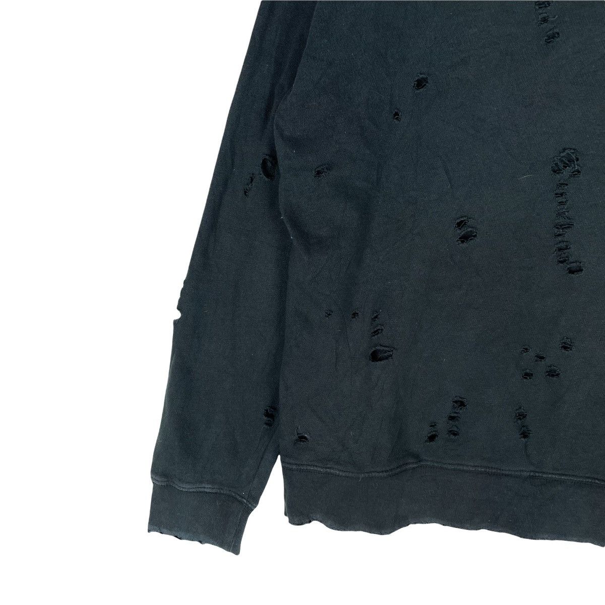 Japanese Brand 🌟LUCY Shot Gun Holes Sweatshirt Crewneck Like Number Nine Size US M / EU 48-50 / 2 - 6 Thumbnail