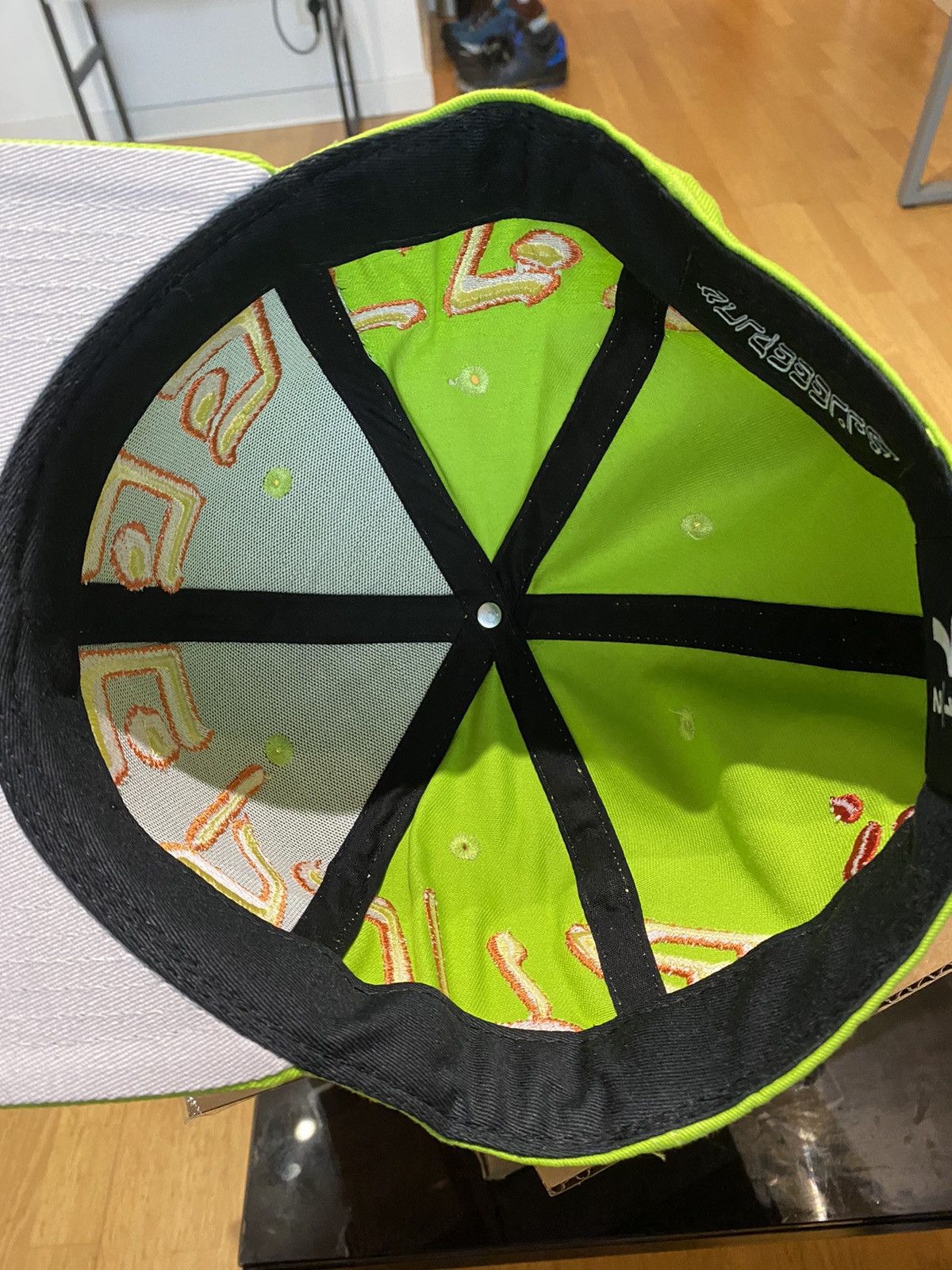 Aris Tatalovich murd333r.fm lime fitted hat Size ONE SIZE - 6 Thumbnail