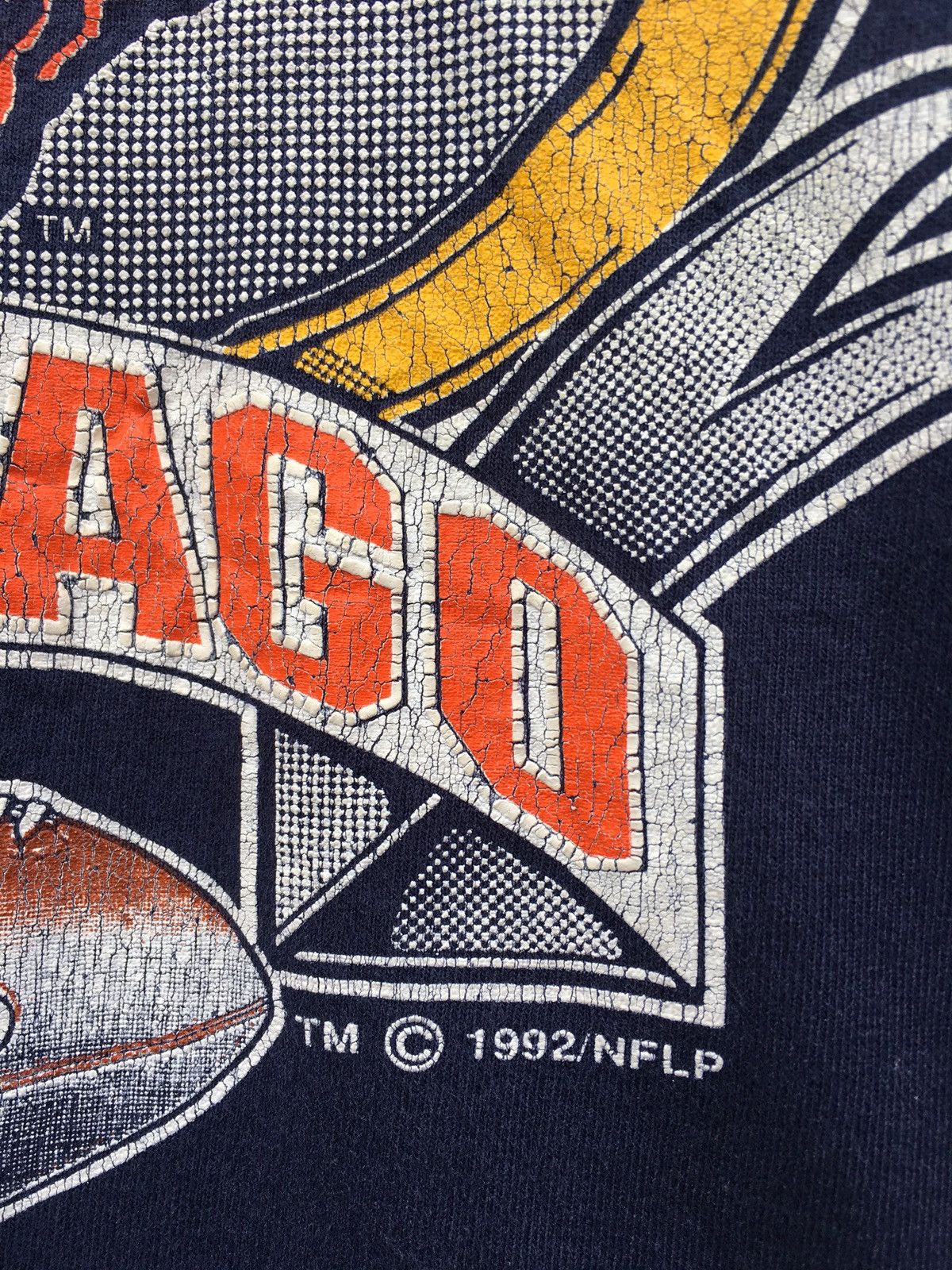 NFL Vintage 1992 NFL Chicago Bears Tshirt Size US M / EU 48-50 / 2 - 6 Thumbnail