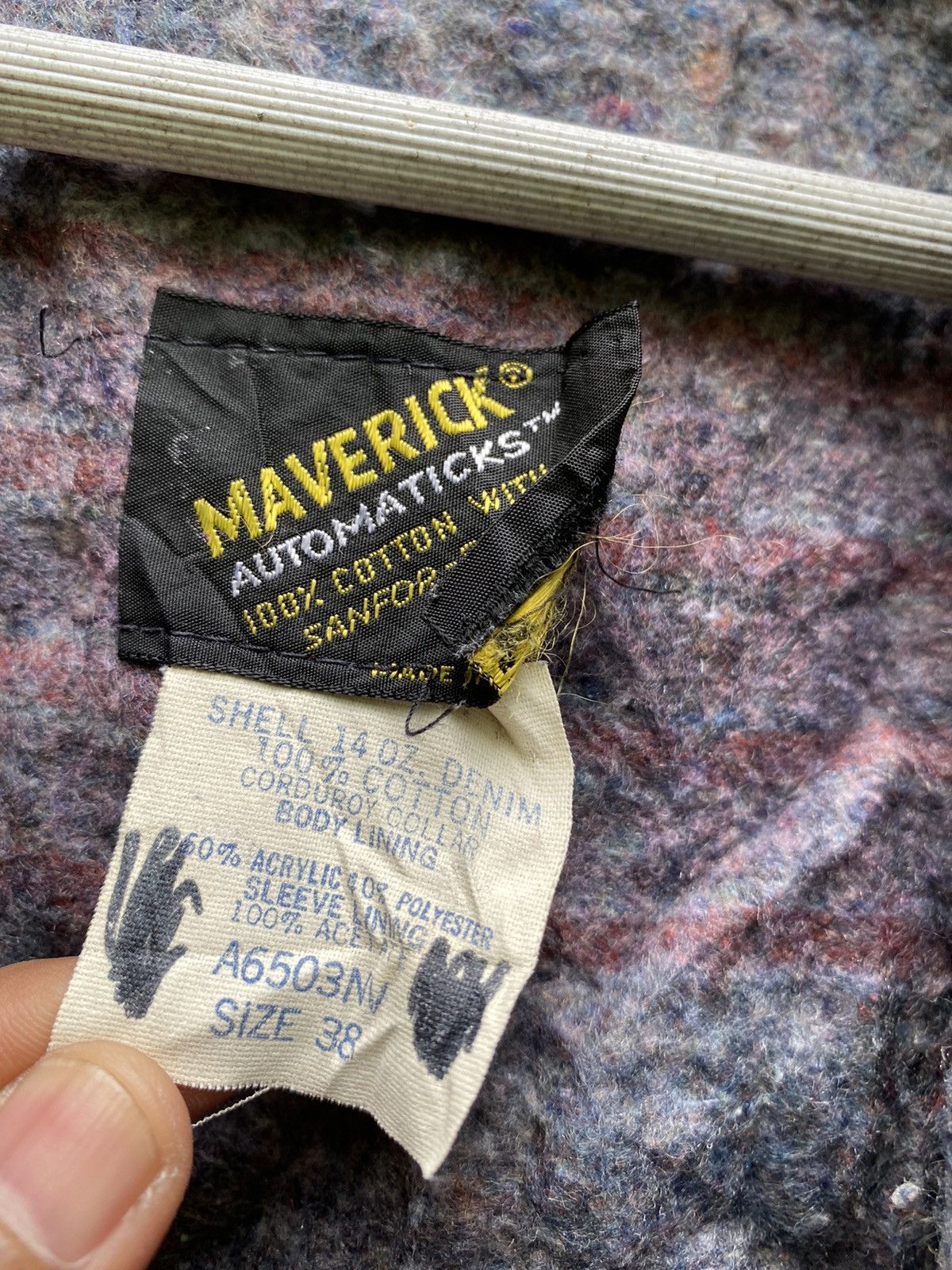 Vintage Vtg maverick 60s denim jackets Size US S / EU 44-46 / 1 - 9 Thumbnail
