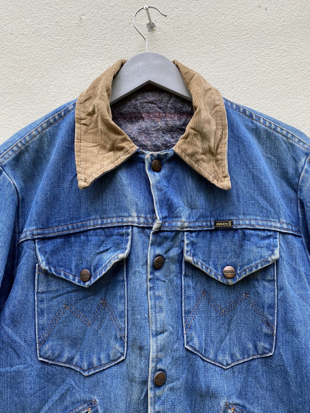 Vintage Vtg maverick 60s denim jackets Size US S / EU 44-46 / 1 - 5 Thumbnail