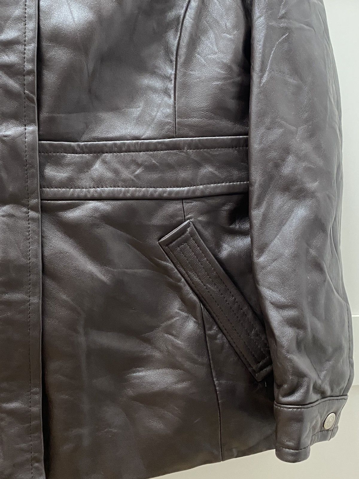 Coach Vintage Coach leather pvc jacket Size US L / EU 52-54 / 3 - 8 Thumbnail