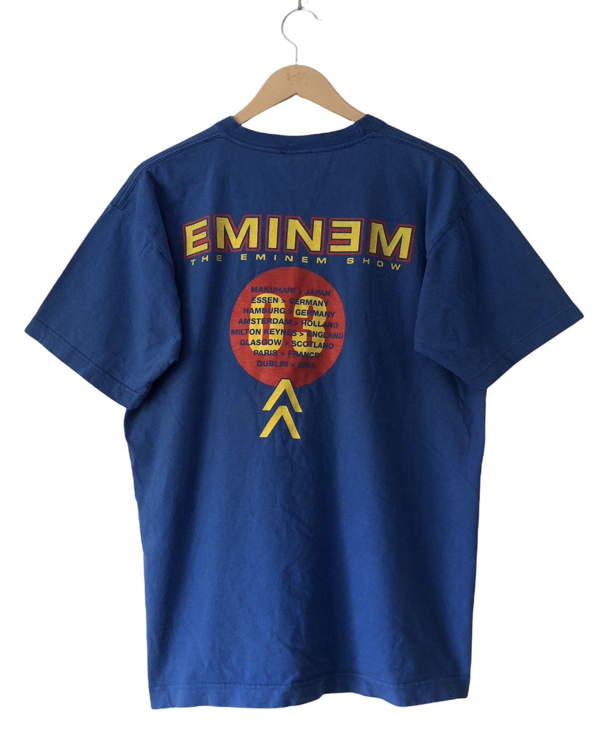 Vintage 00s Anvil Blue Tag online Eminem Presents the Re-Up Rap Tour Tee T-Shirt