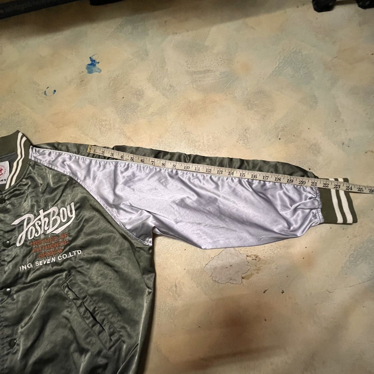 Japanese Brand Posh Boy Varsity Style Light Jacket Big Logo Size US M / EU 48-50 / 2 - 10 Thumbnail