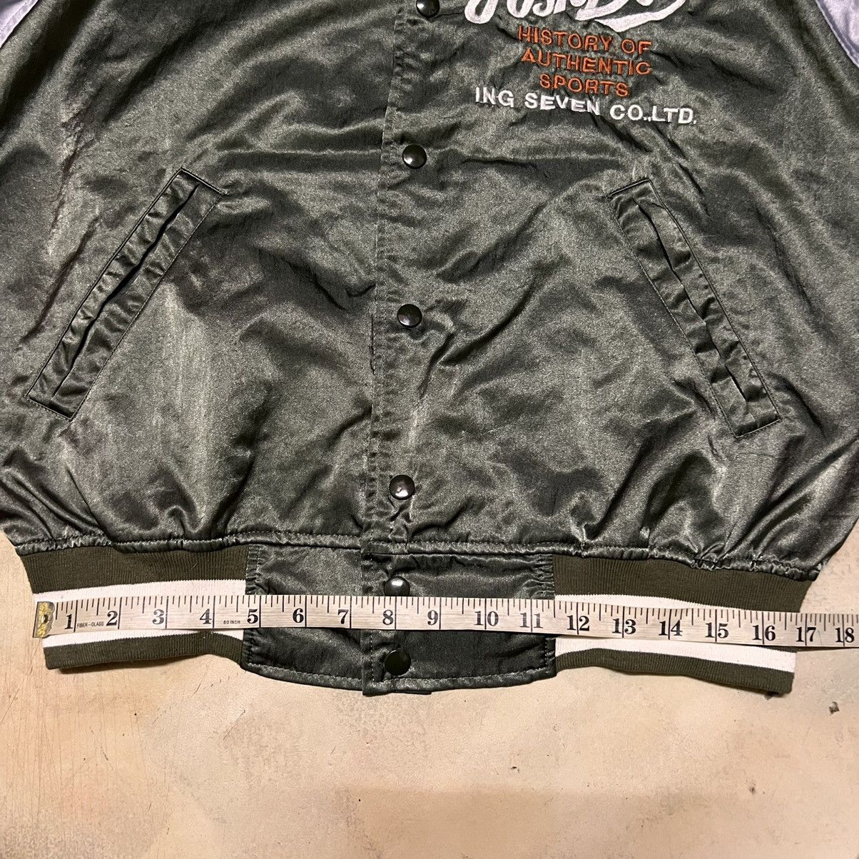 Japanese Brand Posh Boy Varsity Style Light Jacket Big Logo Size US M / EU 48-50 / 2 - 8 Thumbnail