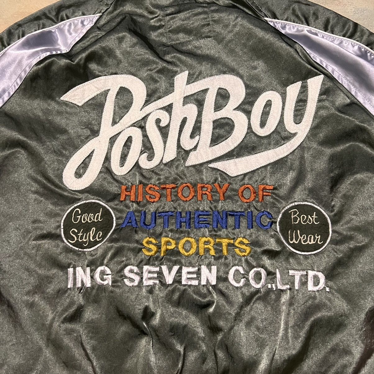Japanese Brand Posh Boy Varsity Style Light Jacket Big Logo Size US M / EU 48-50 / 2 - 15 Thumbnail