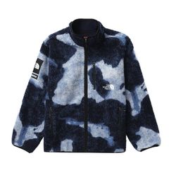 Supreme North Face Bleached Denim | Grailed