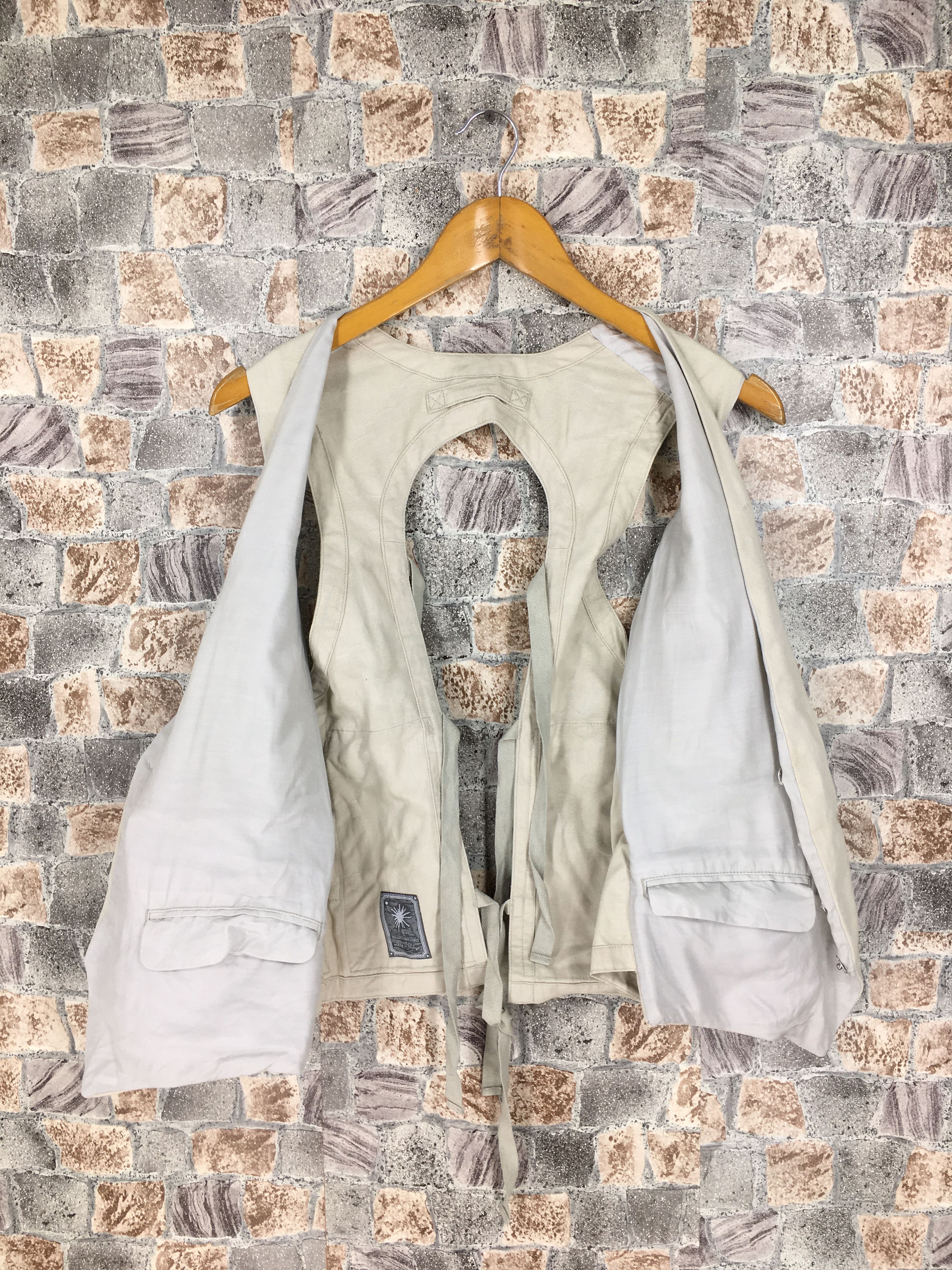 Maison MIHARA YASUHIRO Miharayasuhiro Japan Vest Bondage Tactical Cargo Jacket Size US S / EU 44-46 / 1 - 8 Thumbnail