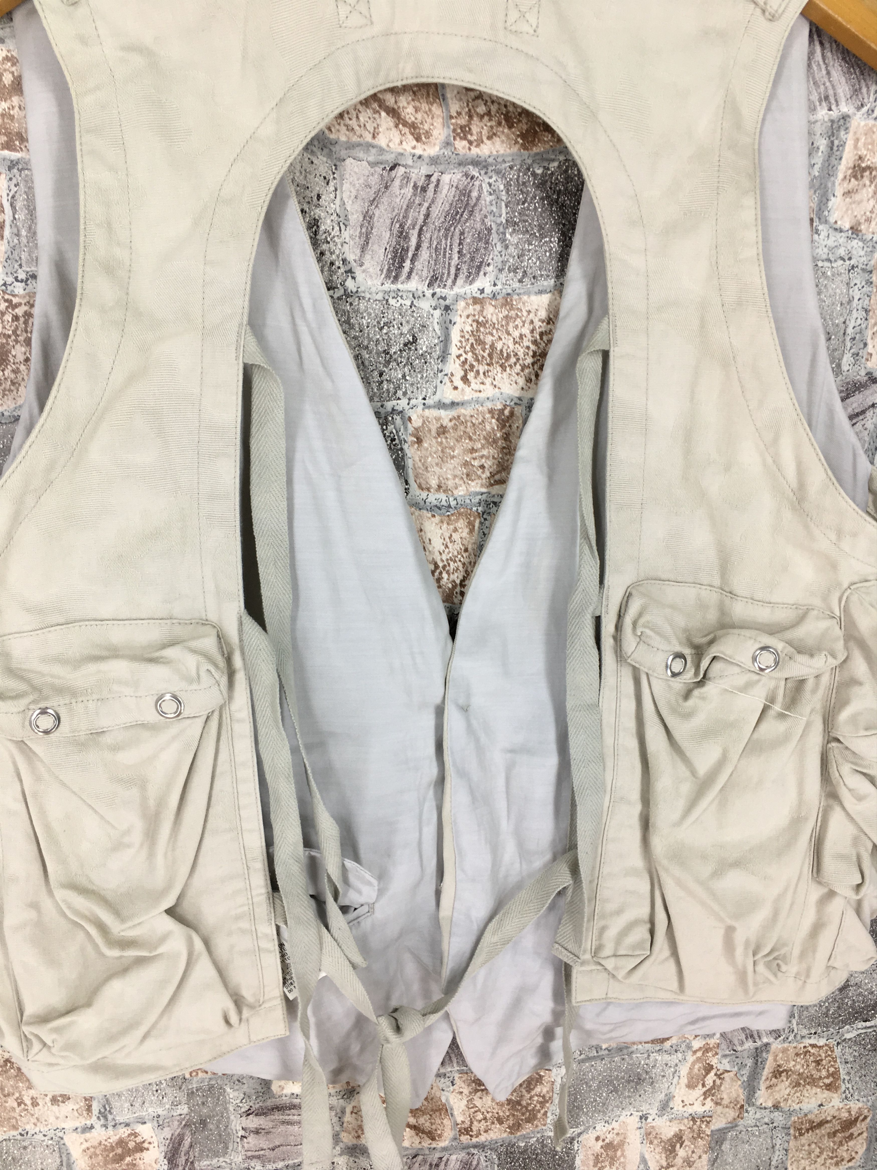 Maison MIHARA YASUHIRO Miharayasuhiro Japan Vest Bondage Tactical Cargo Jacket Size US S / EU 44-46 / 1 - 12 Thumbnail